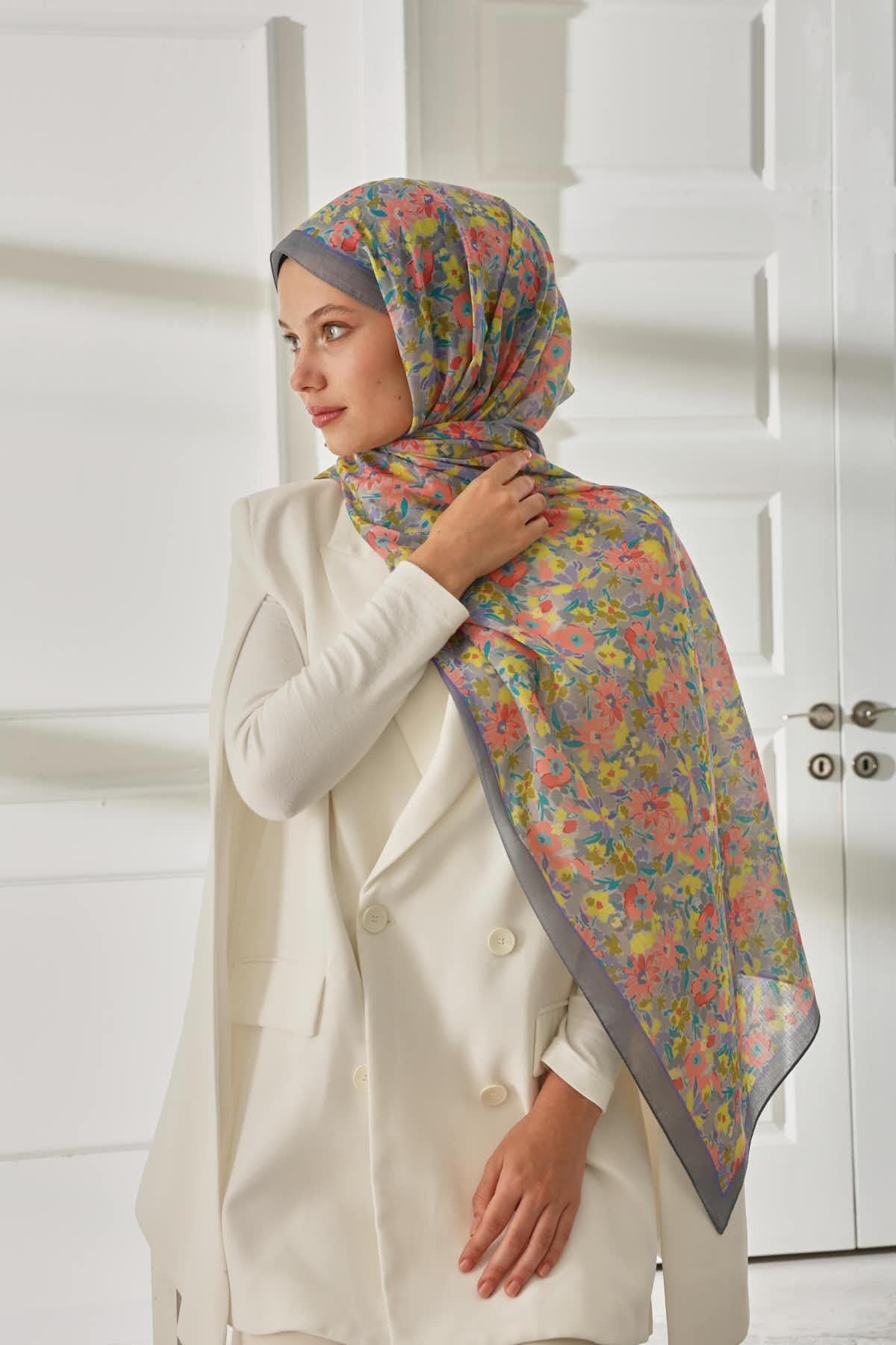 Silk Home Desenli Soft Şal 70021-11