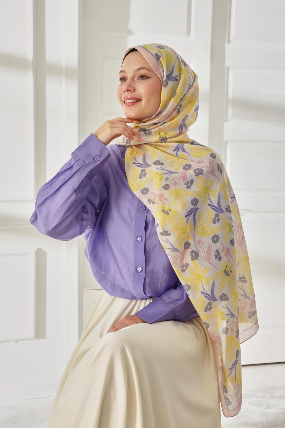 Silk Home Desenli Soft Şal 70022-02