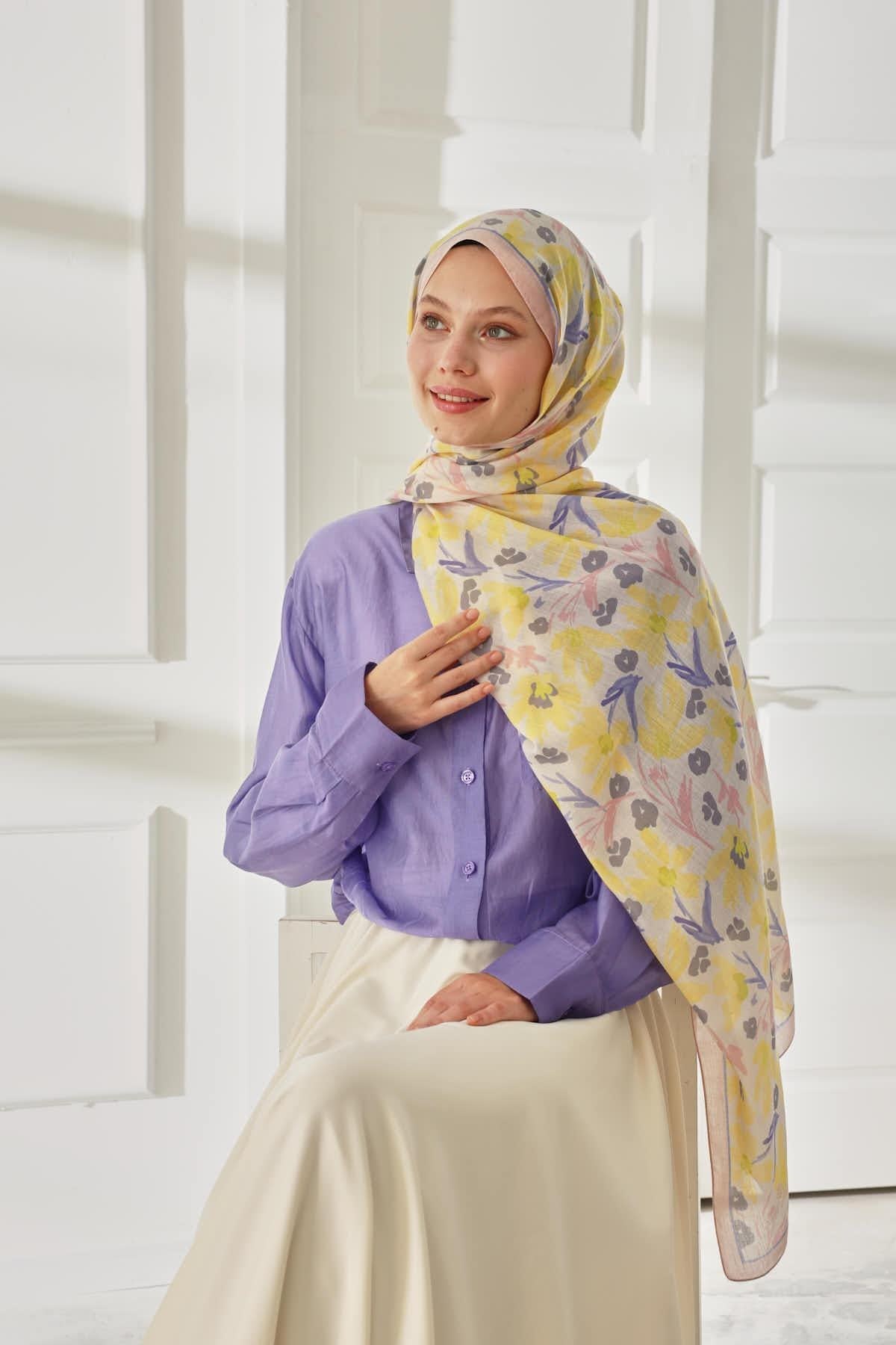 Silk Home Desenli Soft Şal 70022-02