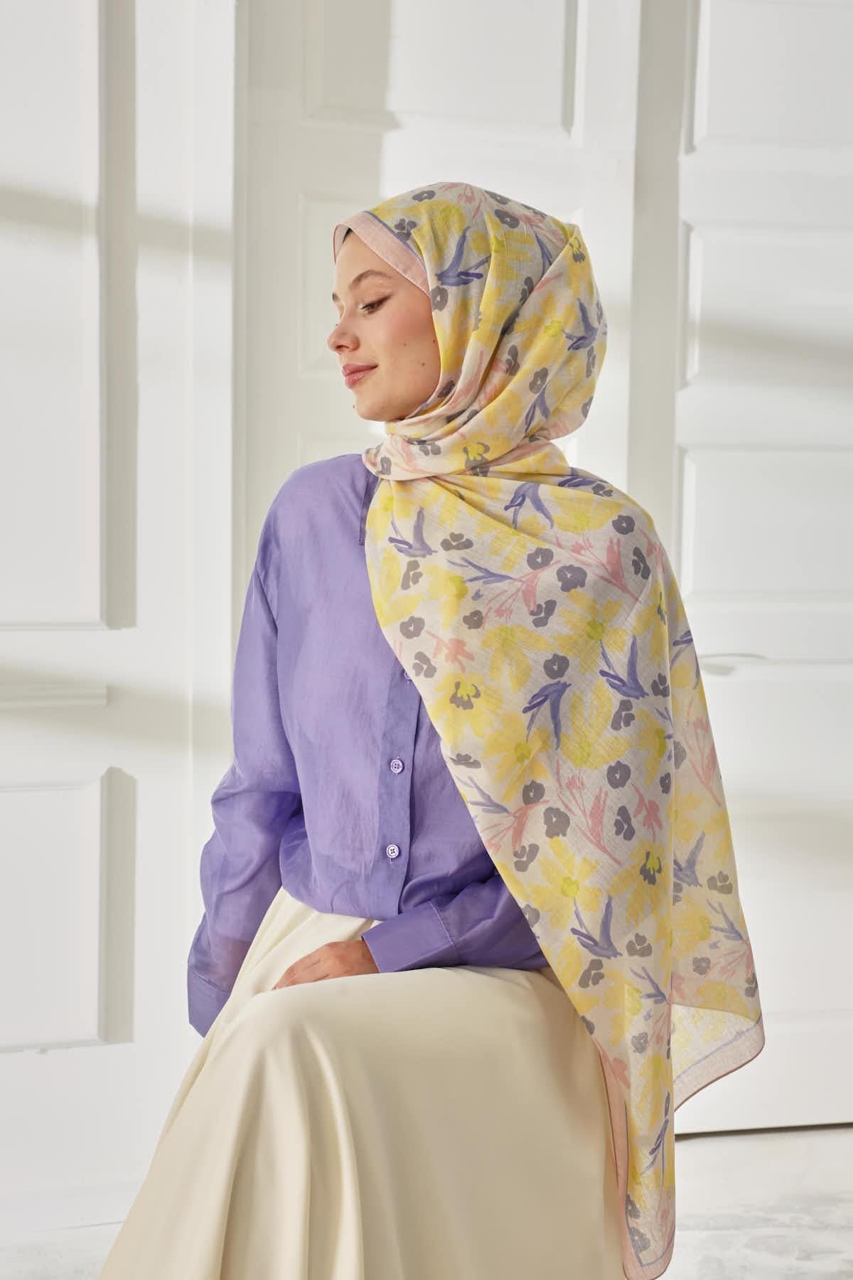 Silk Home Desenli Soft Şal 70022-02