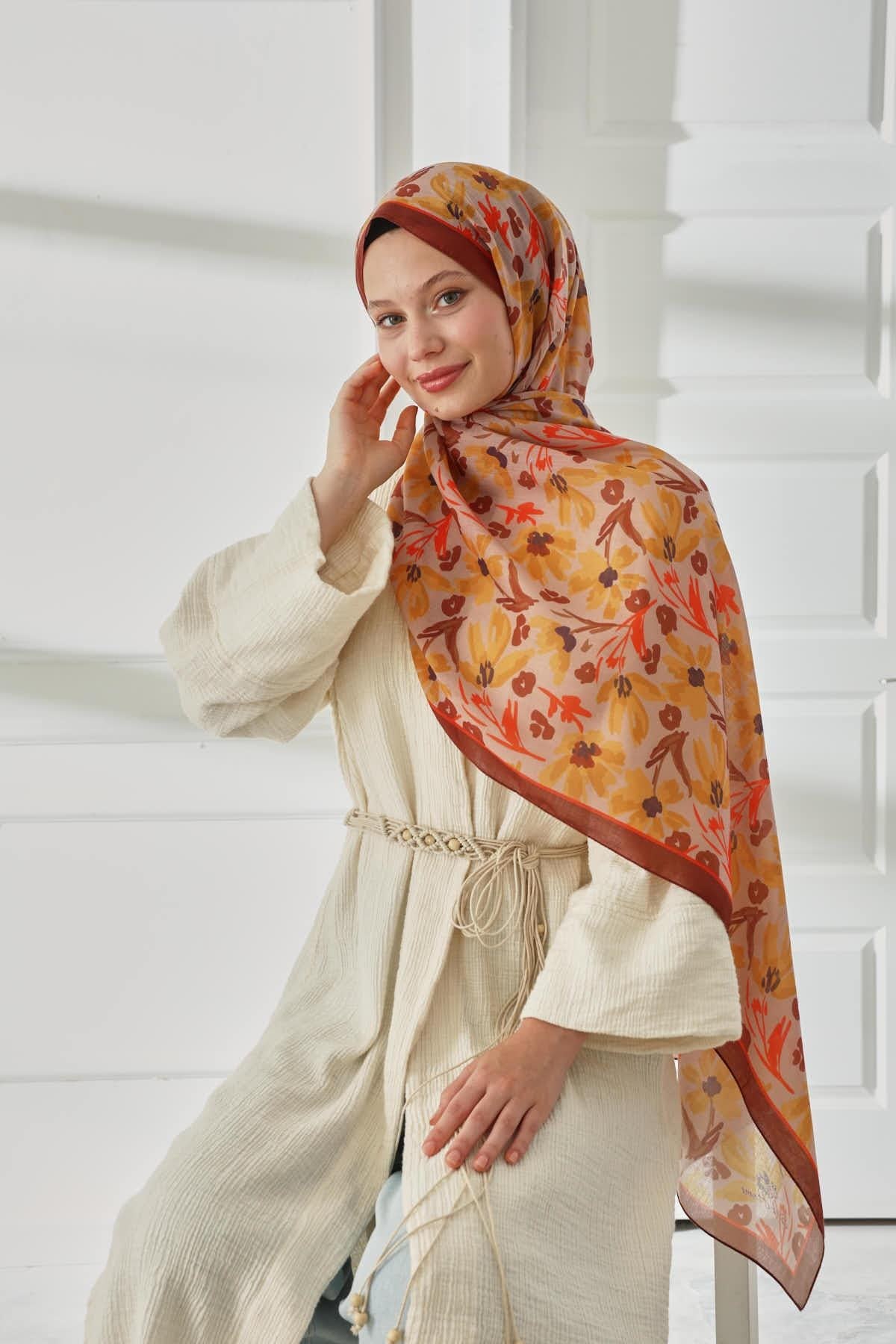 Silk Home Desenli Soft Şal 70022-05