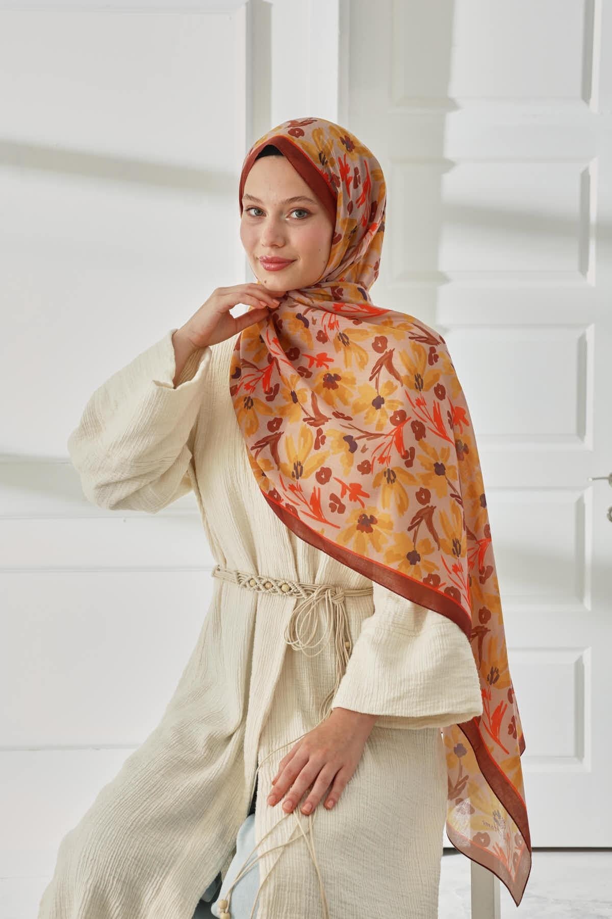 Silk Home Desenli Soft Şal 70022-05