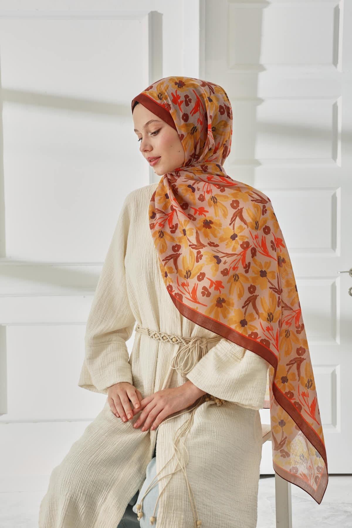 Silk Home Desenli Soft Şal 70022-05