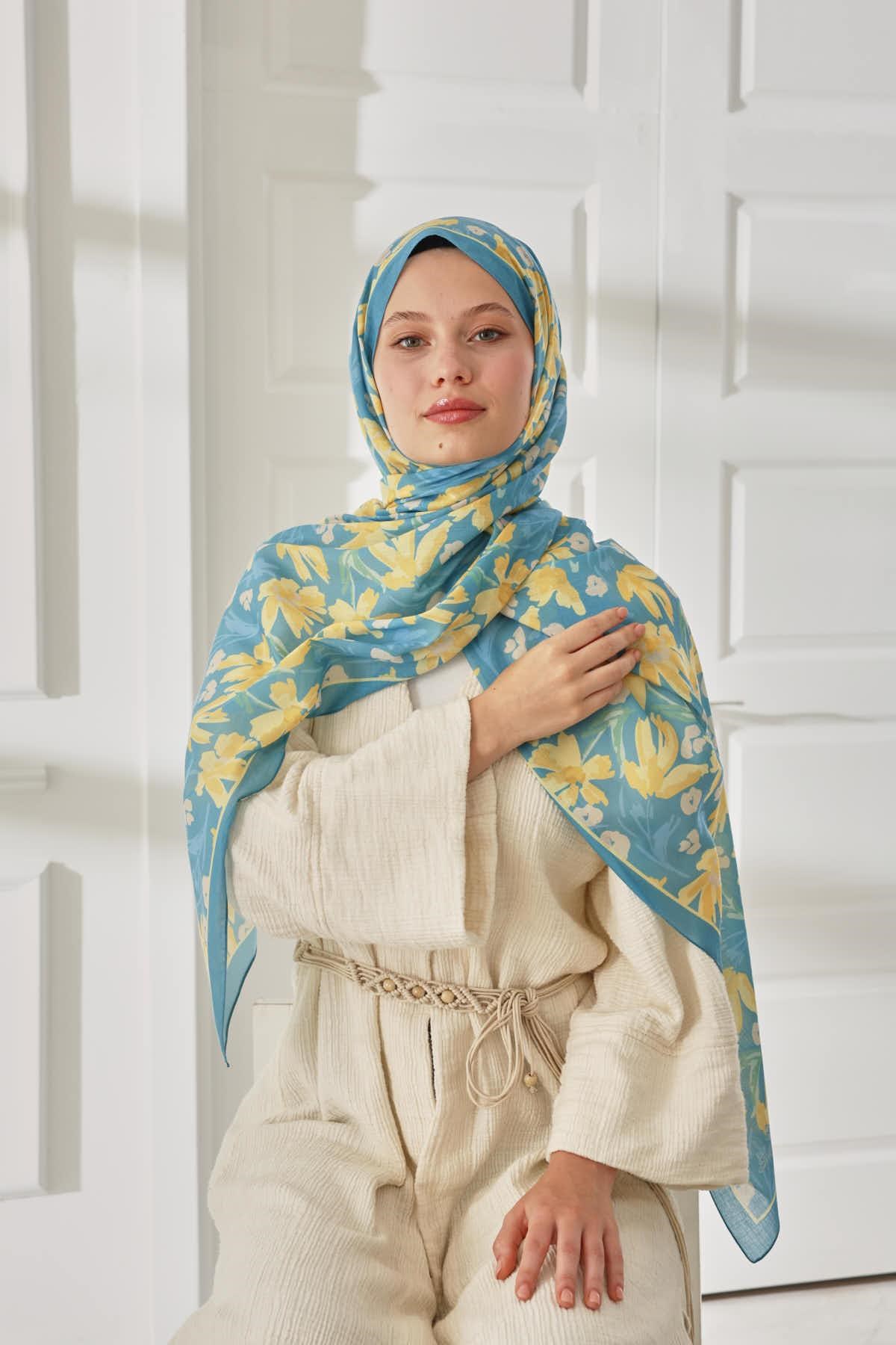 Silk Home Desenli Soft Şal 70022-08