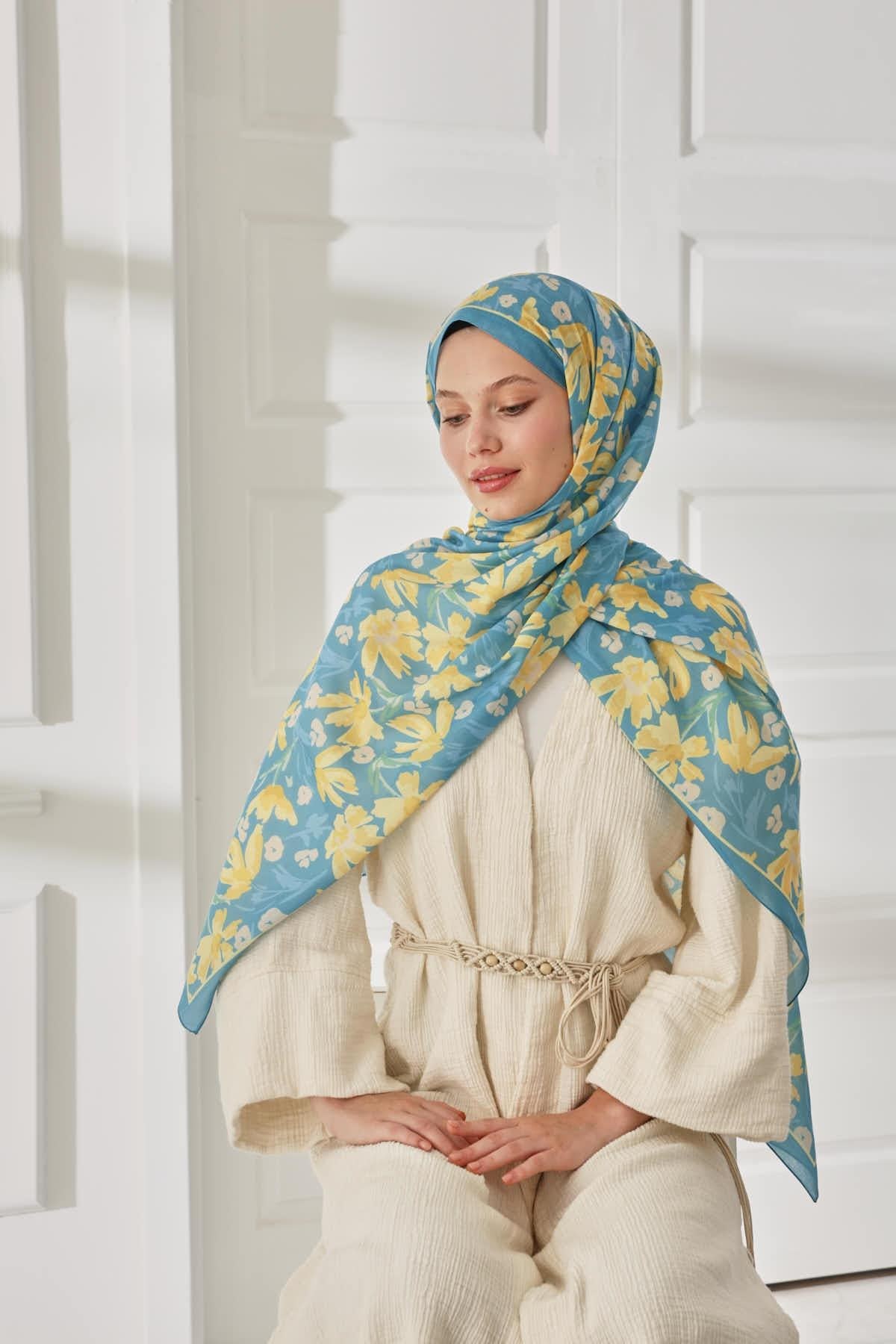 Silk Home Desenli Soft Şal 70022-08