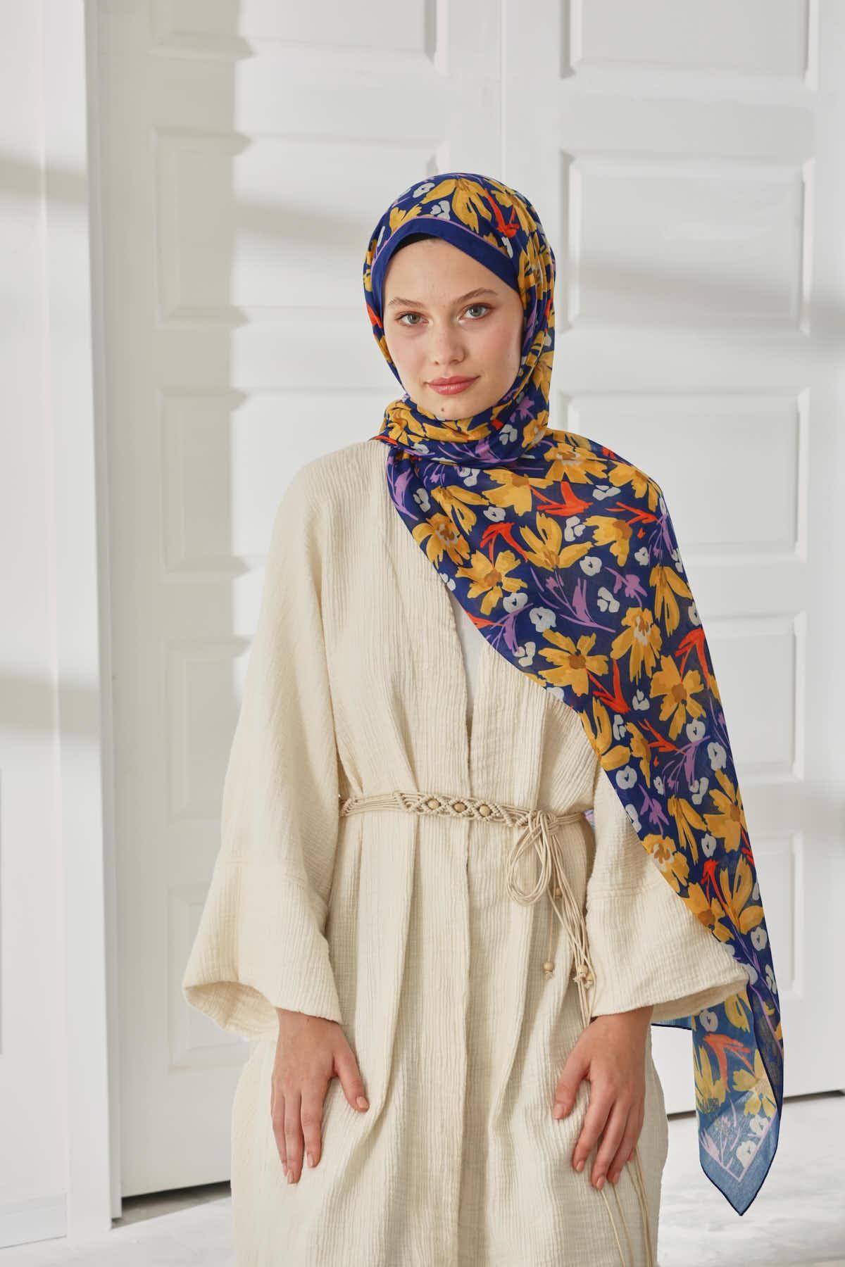 Silk Home Desenli Soft Şal 70022-09