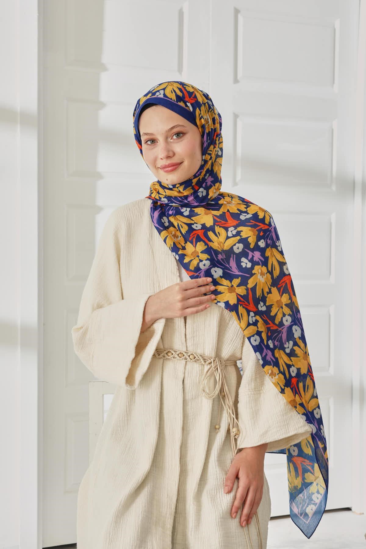 Silk Home Desenli Soft Şal 70022-09