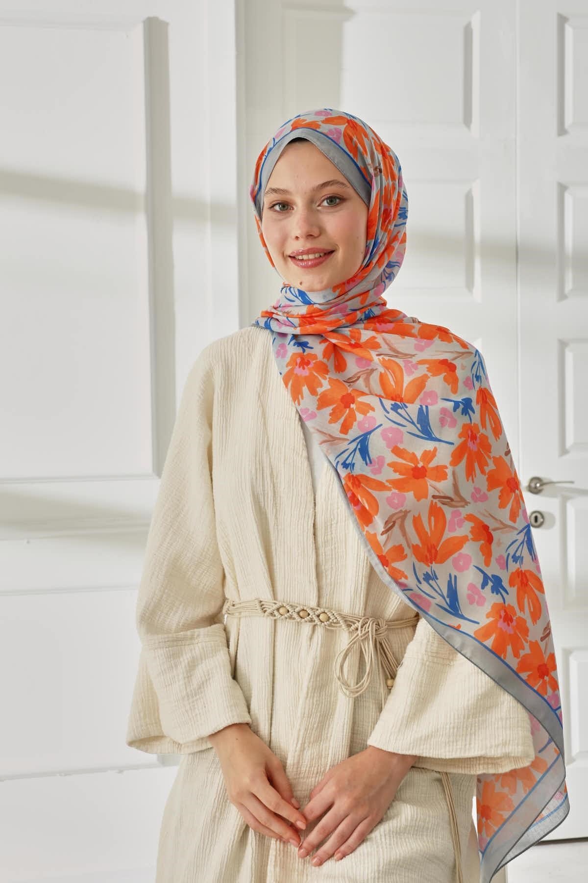 Silk Home Desenli Soft Şal 70022-10