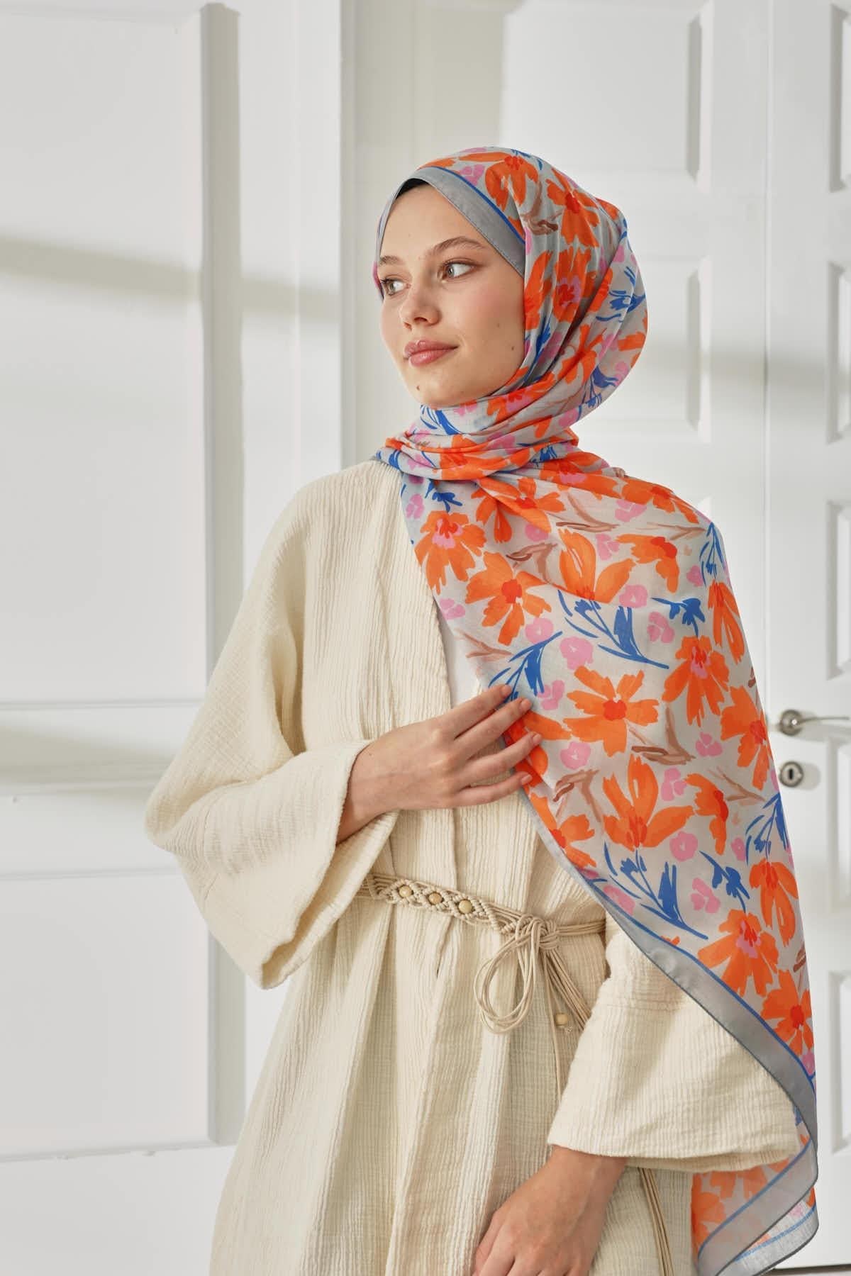 Silk Home Desenli Soft Şal 70022-10