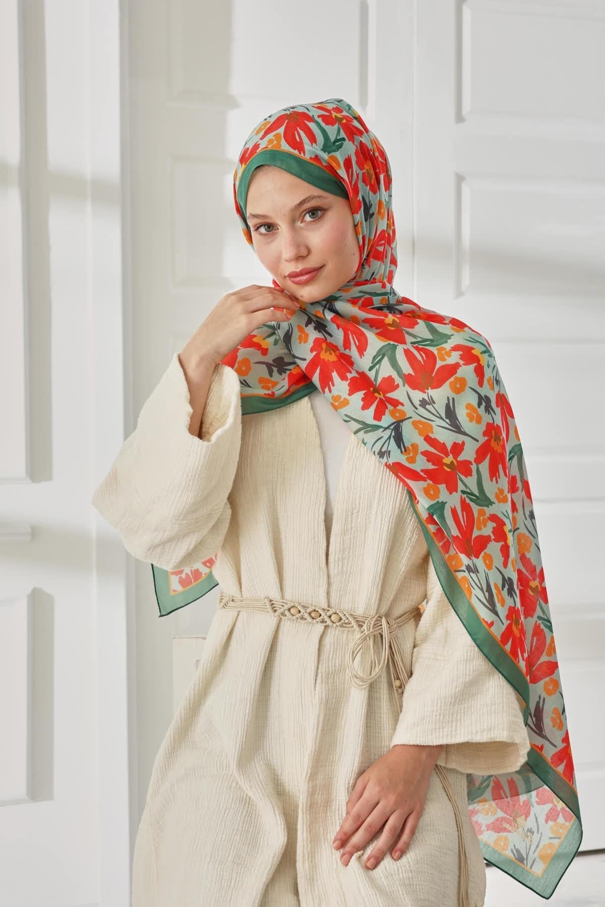 Silk Home Desenli Soft Şal 70022-11