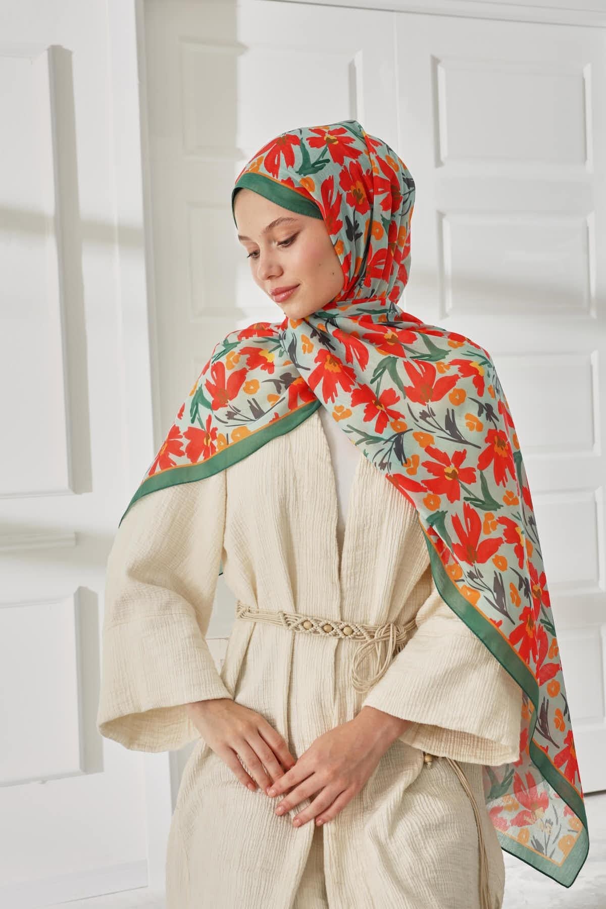 Silk Home Desenli Soft Şal 70022-11