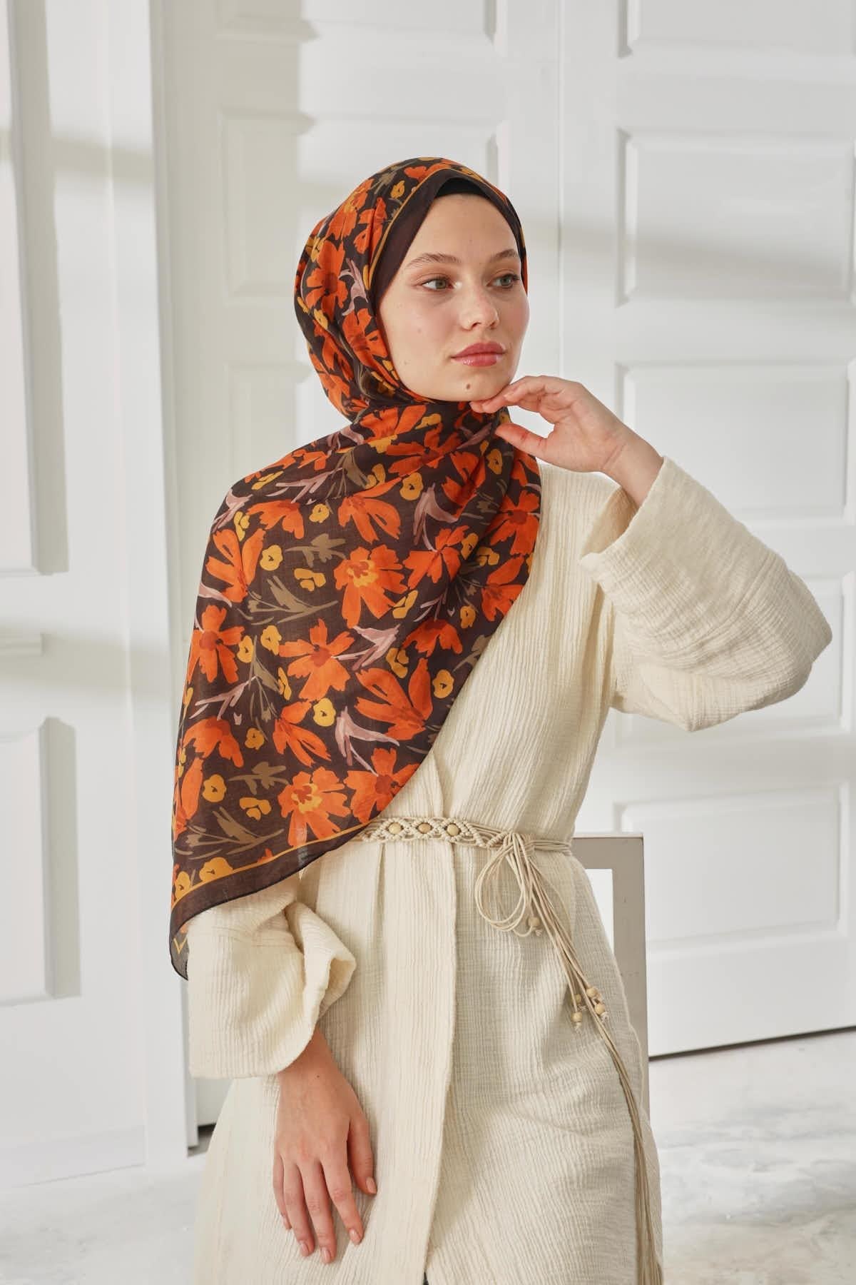 Silk Home Desenli Soft Şal 70022-12