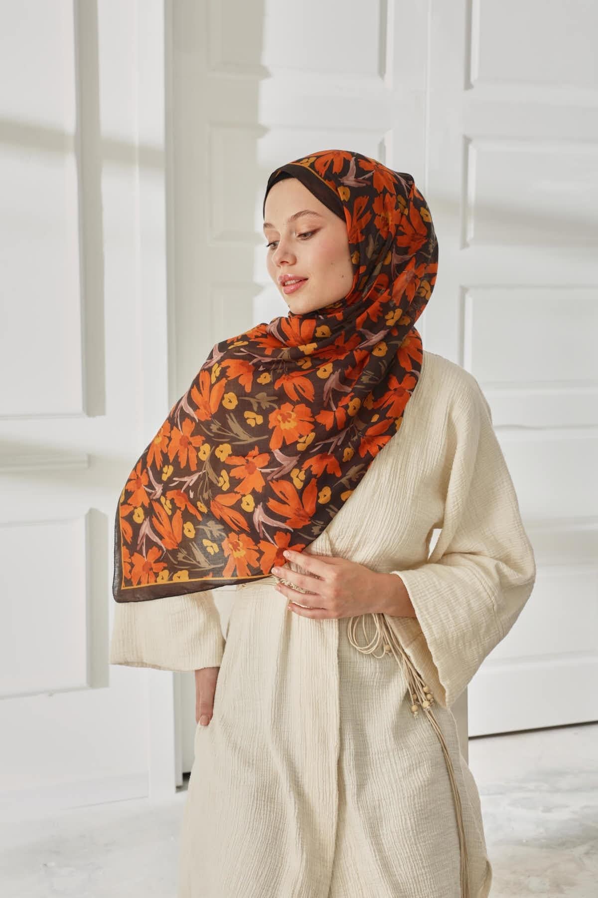 Silk Home Desenli Soft Şal 70022-12