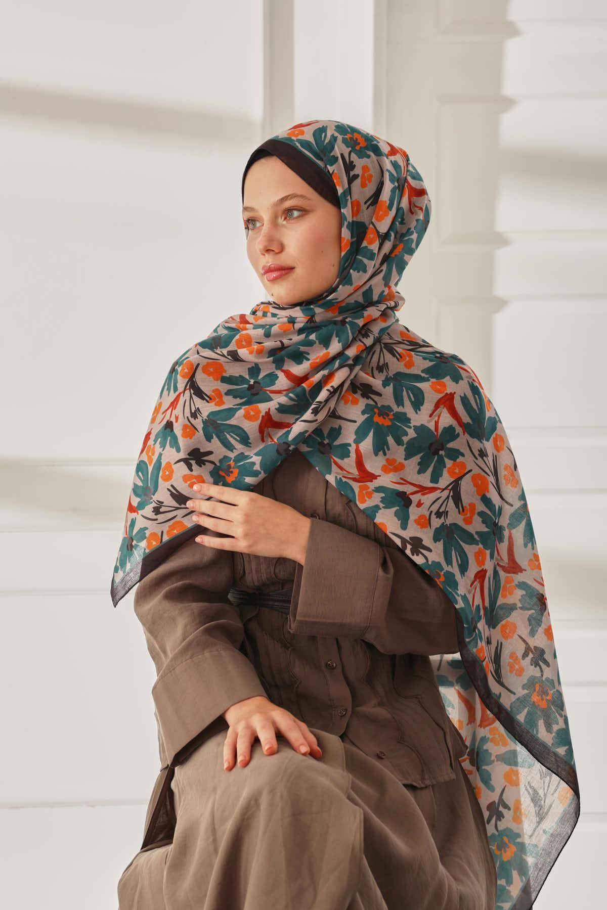 Silk Home Desenli Soft Şal 70022-13