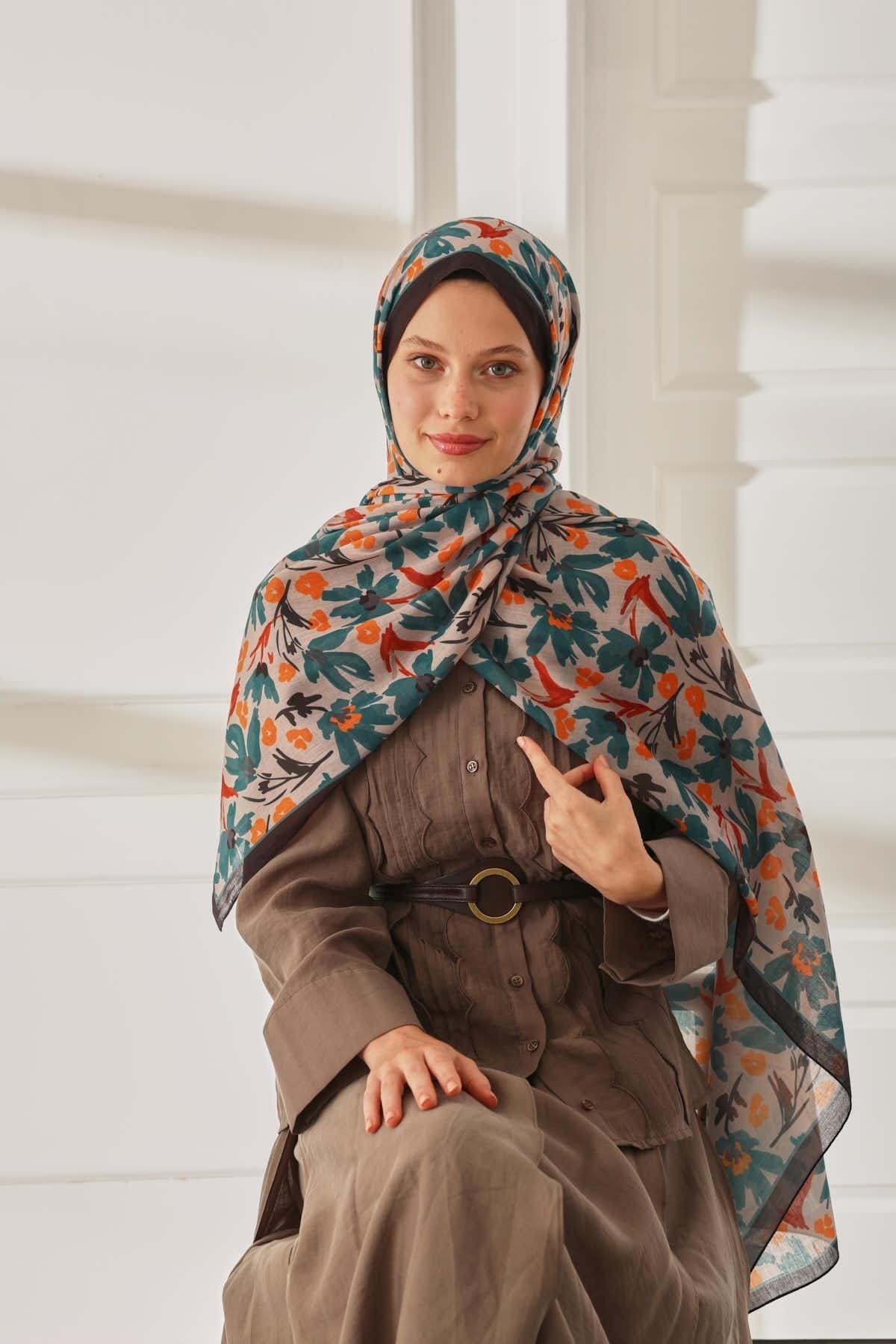 Silk Home Desenli Soft Şal 70022-13
