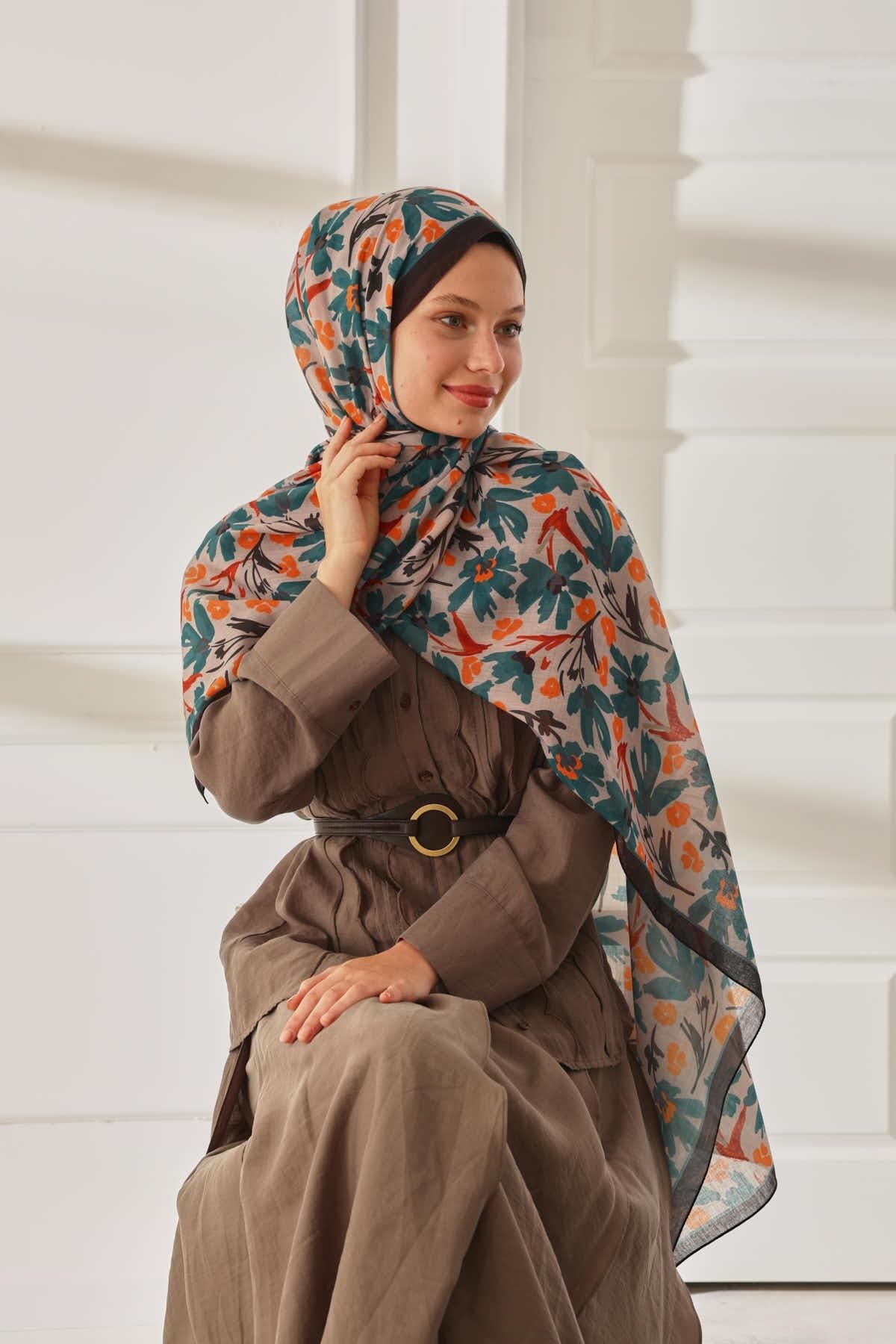 Silk Home Desenli Soft Şal 70022-13