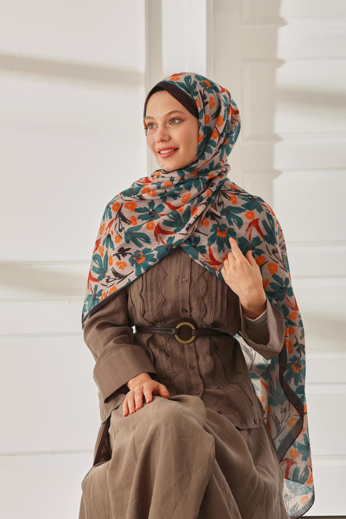 Silk Home Desenli Soft Şal 70022-13