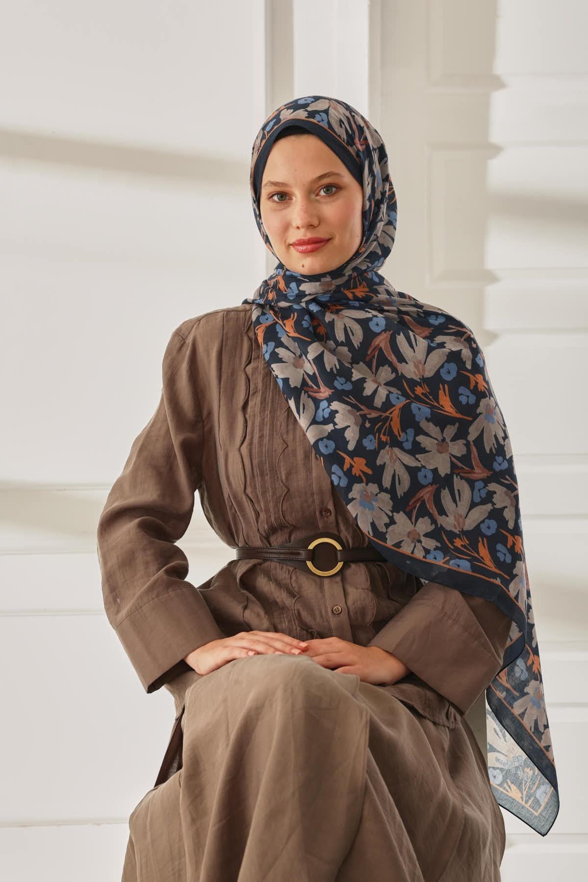 Silk Home Desenli Soft Şal 70022-14