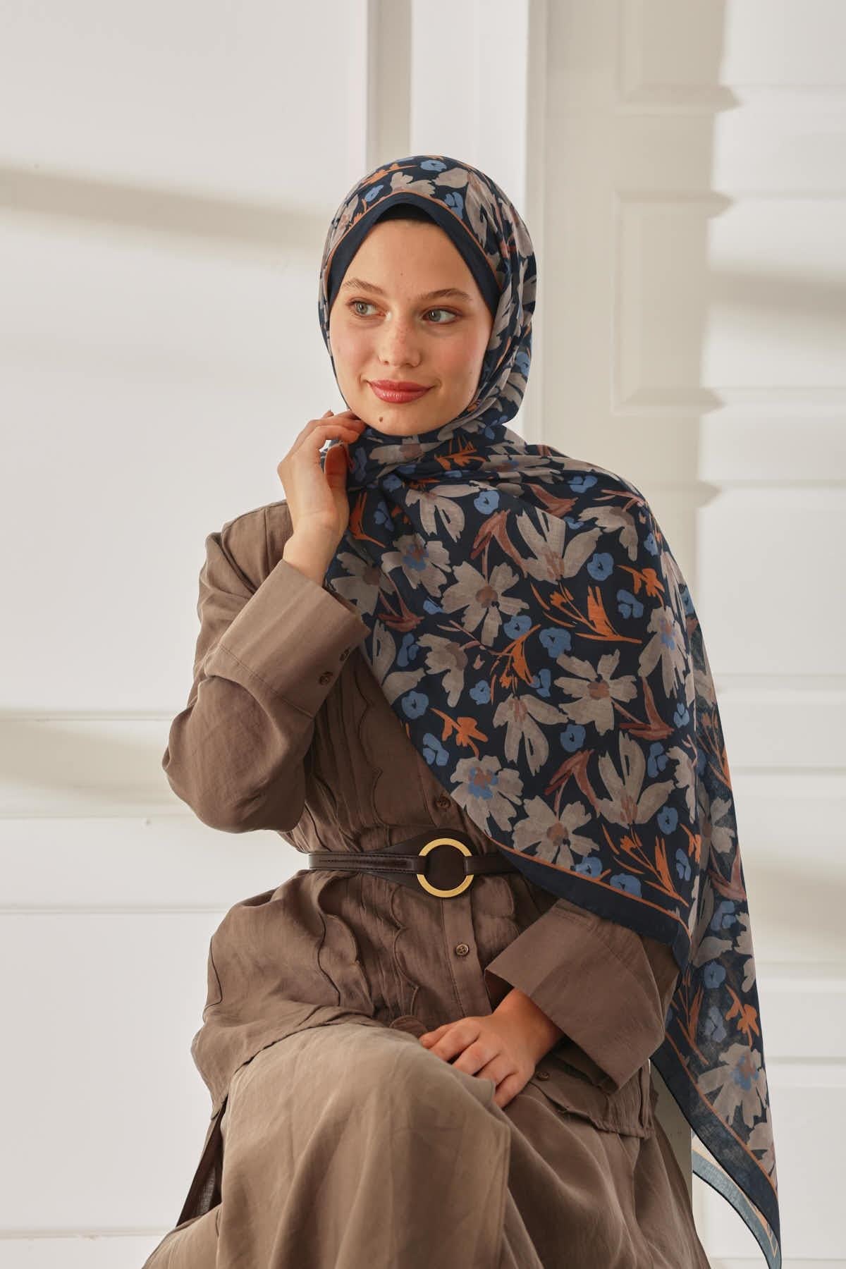 Silk Home Desenli Soft Şal 70022-14