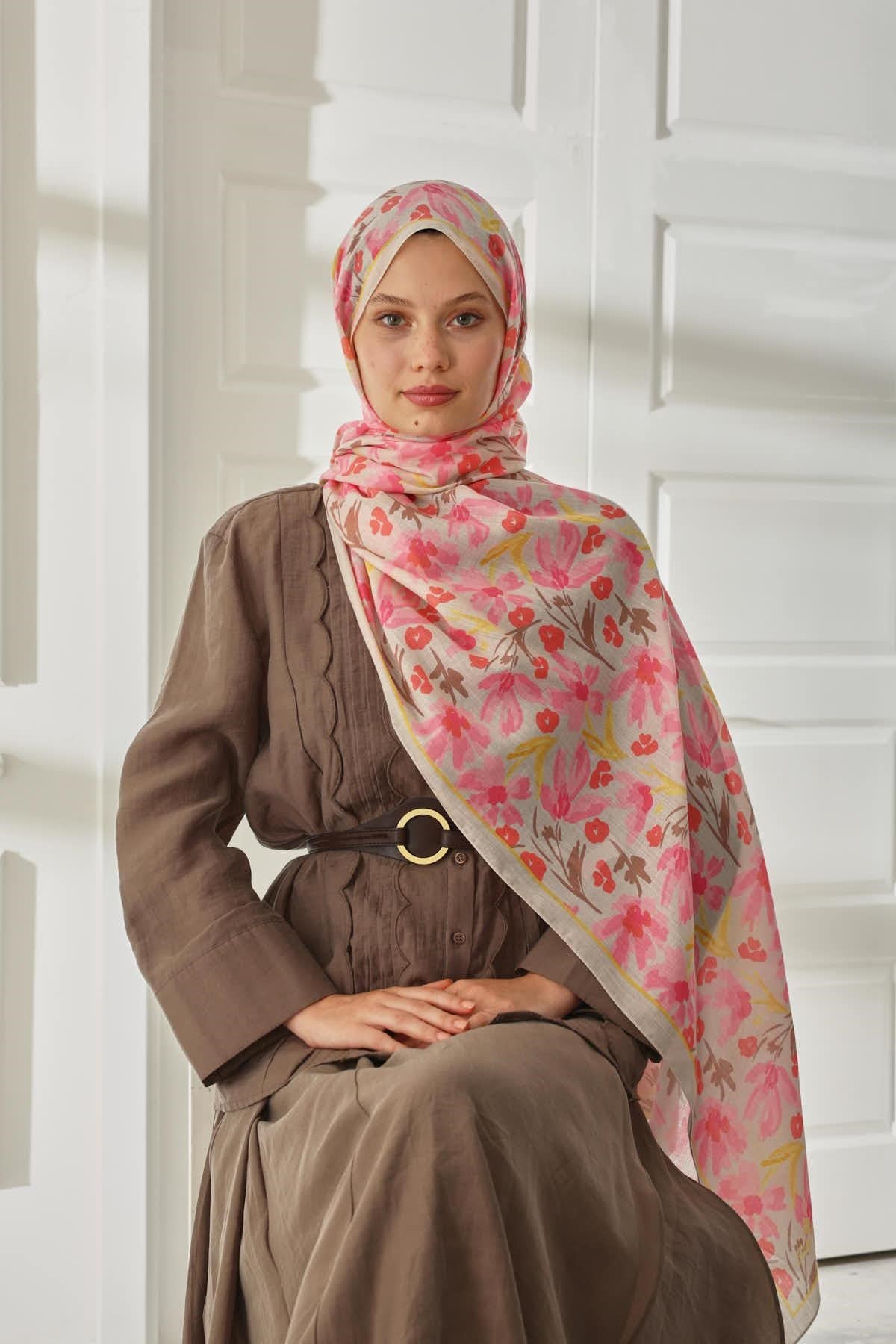 Silk Home Desenli Soft Şal 70022-15