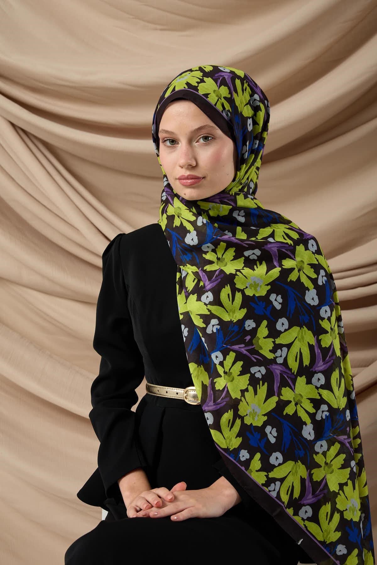 Silk Home Desenli Soft Şal 70022-18