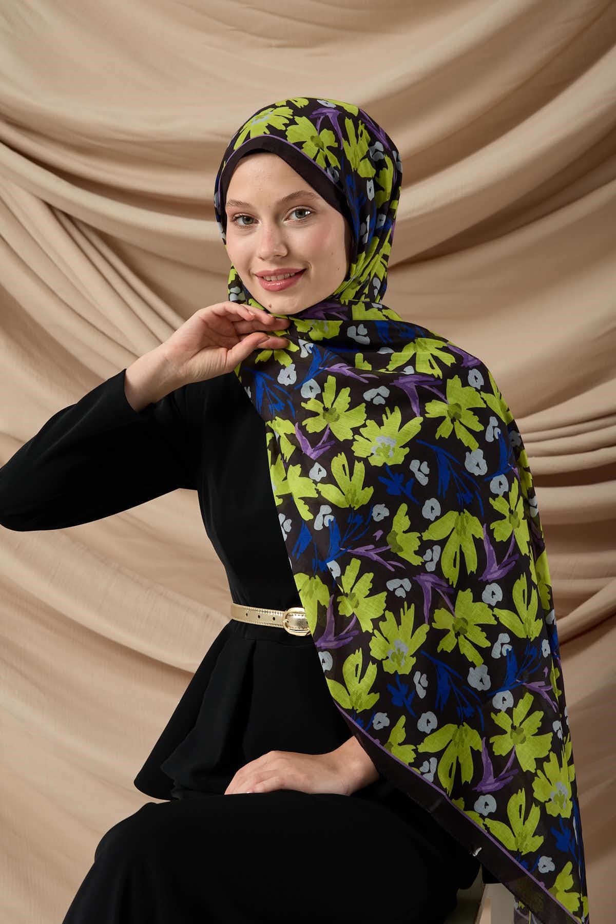 Silk Home Desenli Soft Şal 70022-18