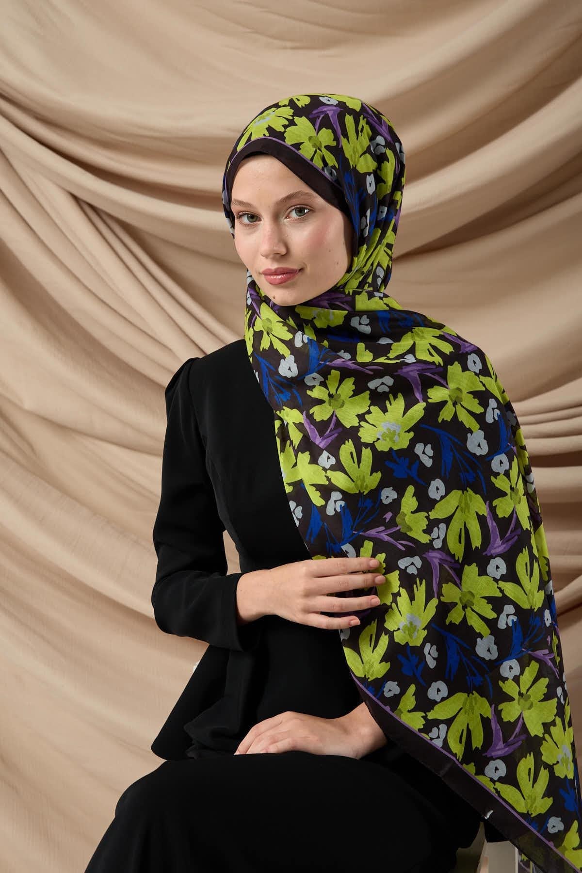 Silk Home Desenli Soft Şal 70022-18