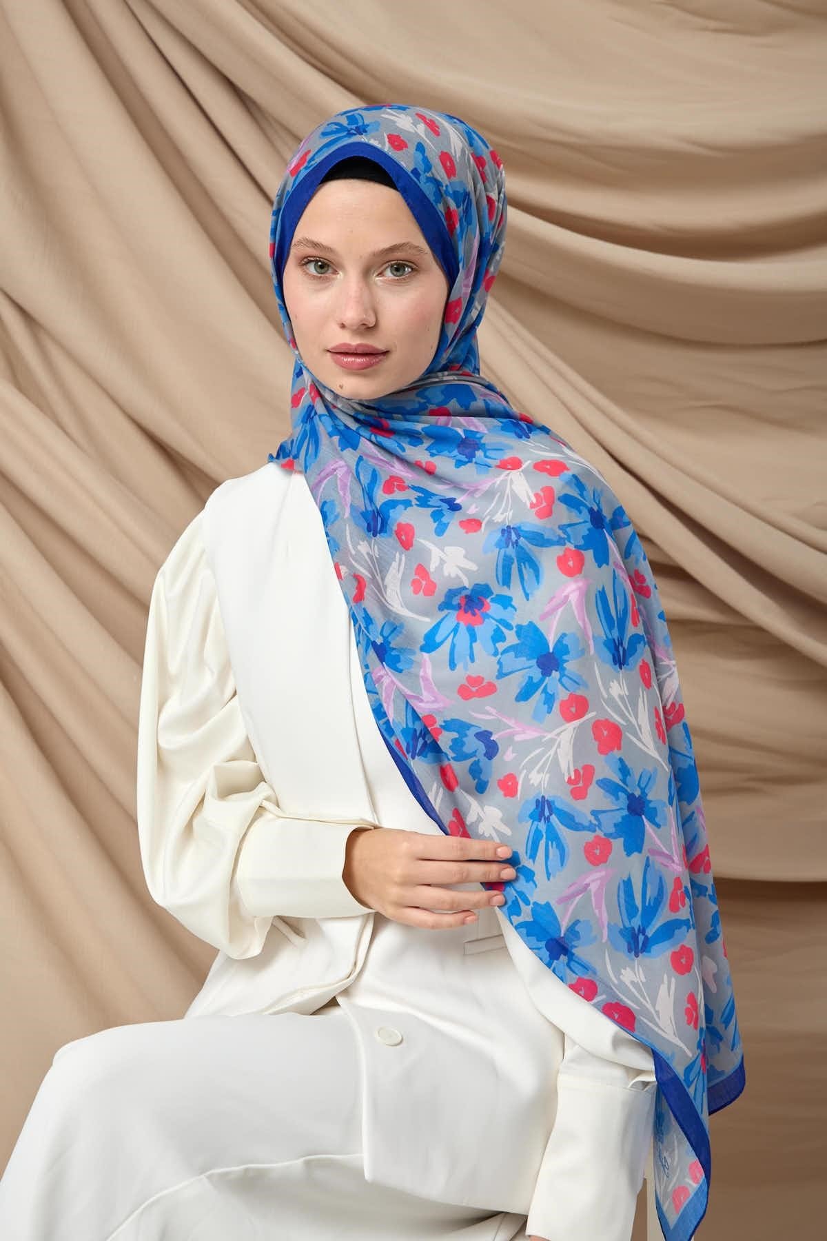 Silk Home Desenli Soft Şal 70022-21