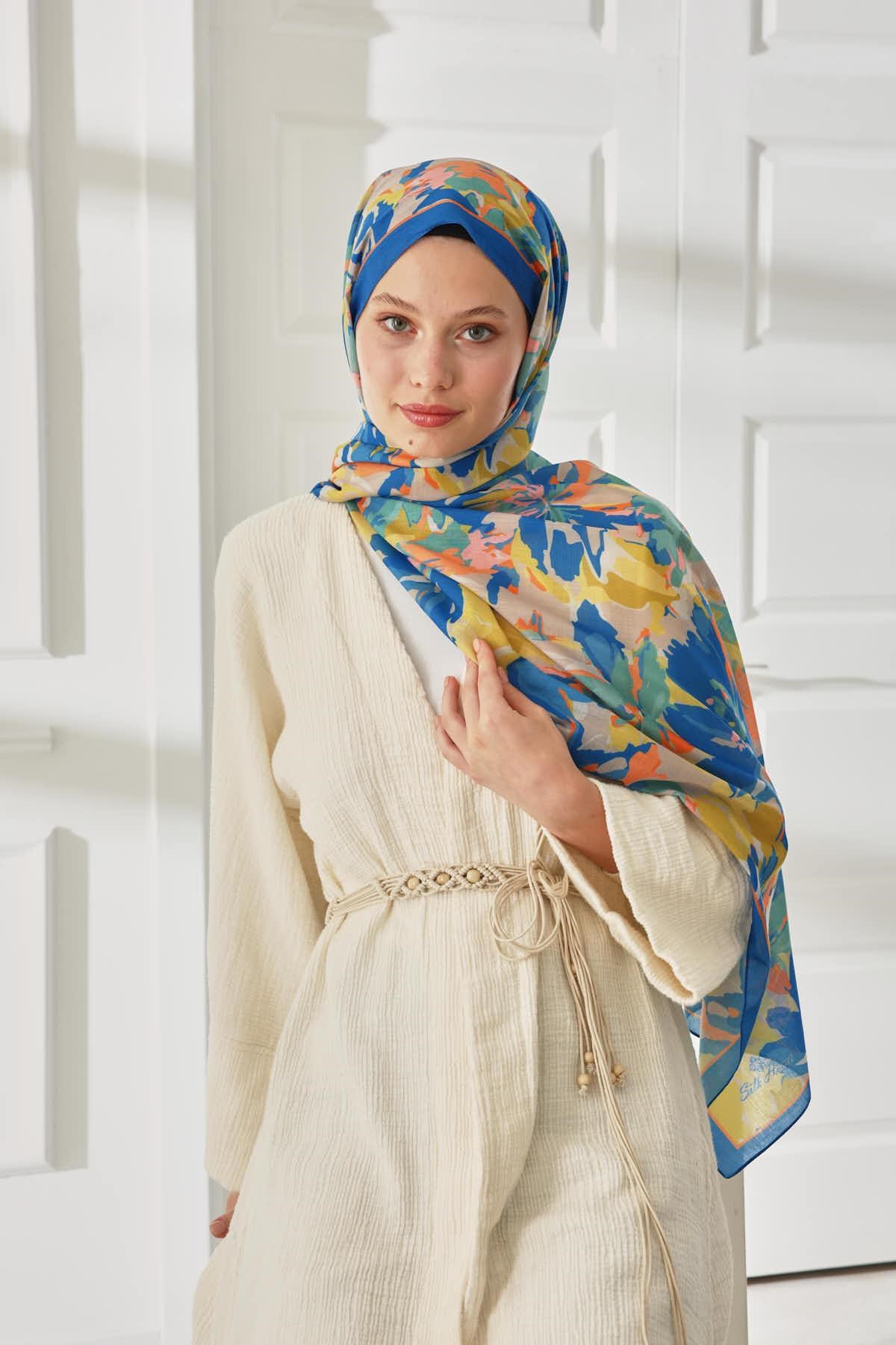 Silk Home Desenli Soft Şal 70023-06