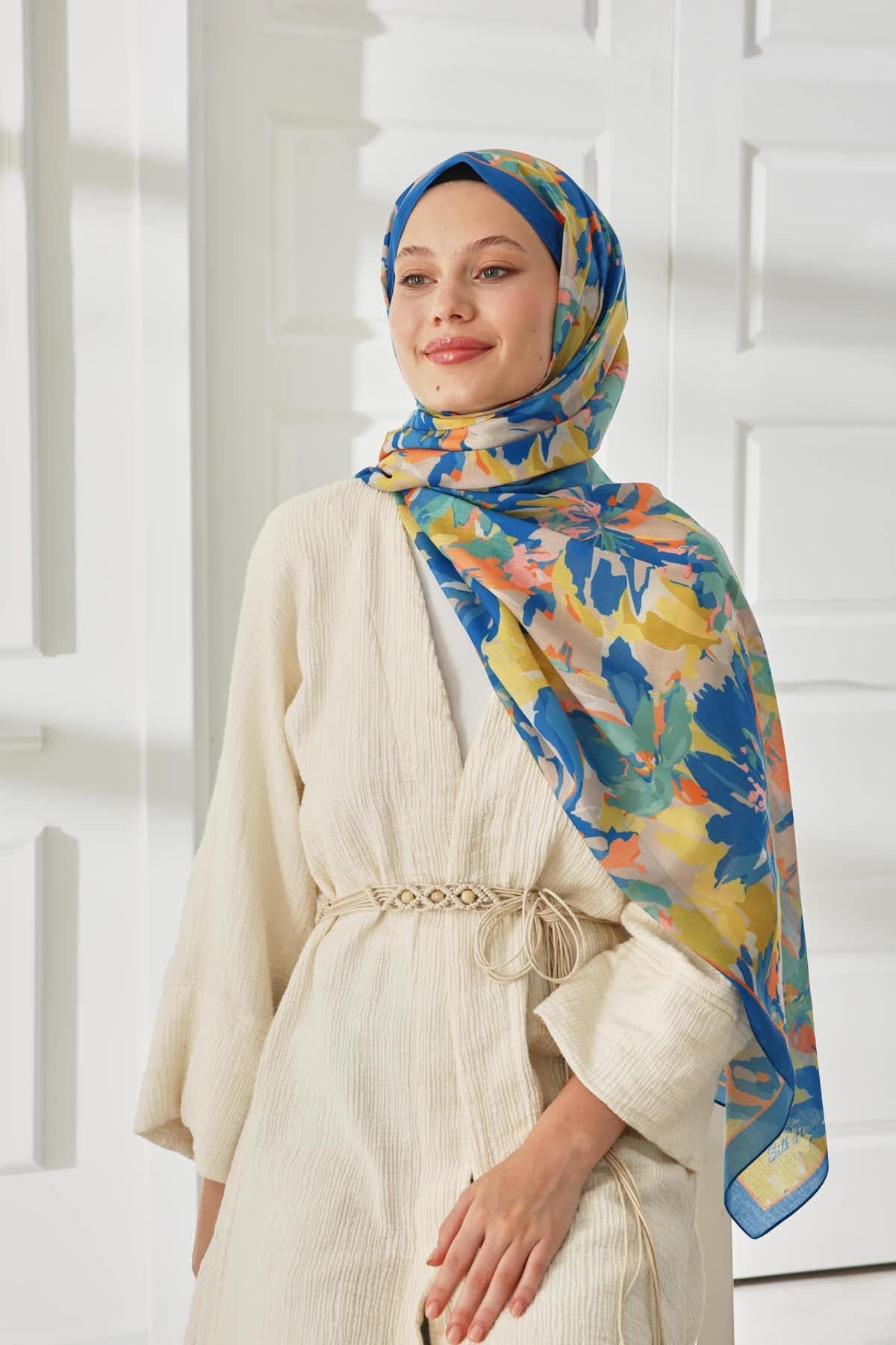 Silk Home Desenli Soft Şal 70023-06