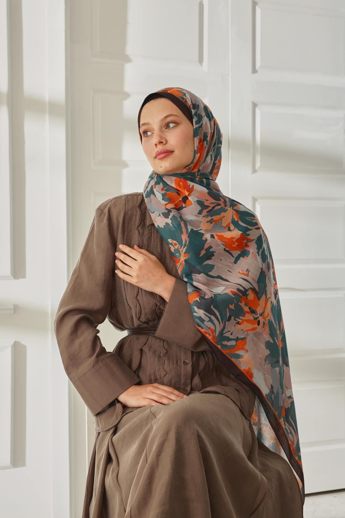 Silk Home Desenli Soft Şal 70023-11