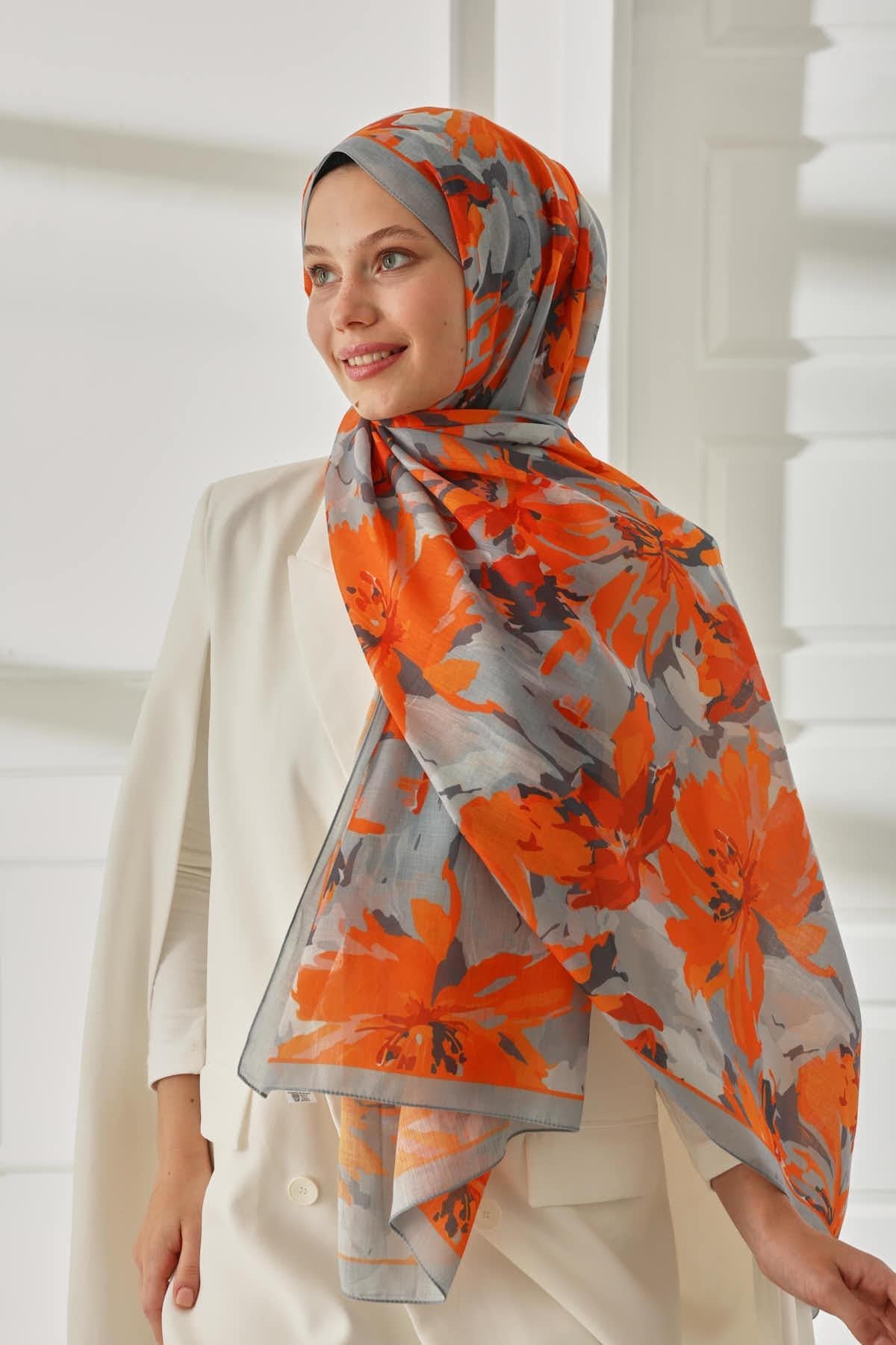 Silk Home Desenli Soft Şal 70023-12