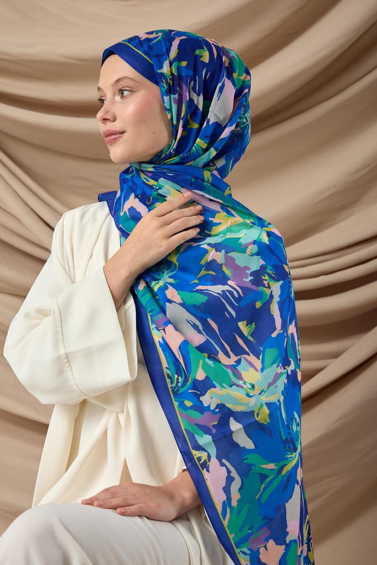 Silk Home Desenli Soft Şal 70023-19