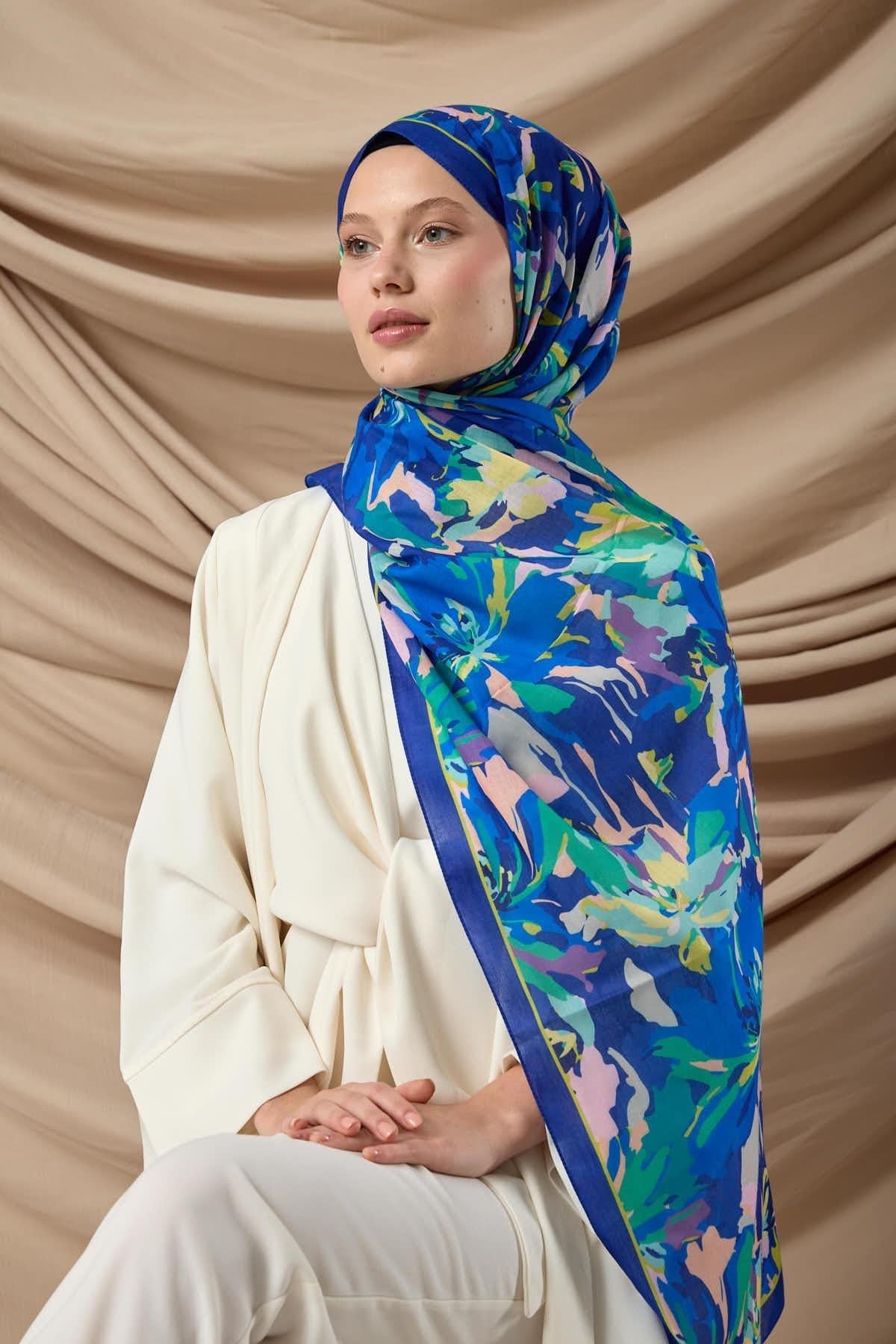 Silk Home Desenli Soft Şal 70023-19