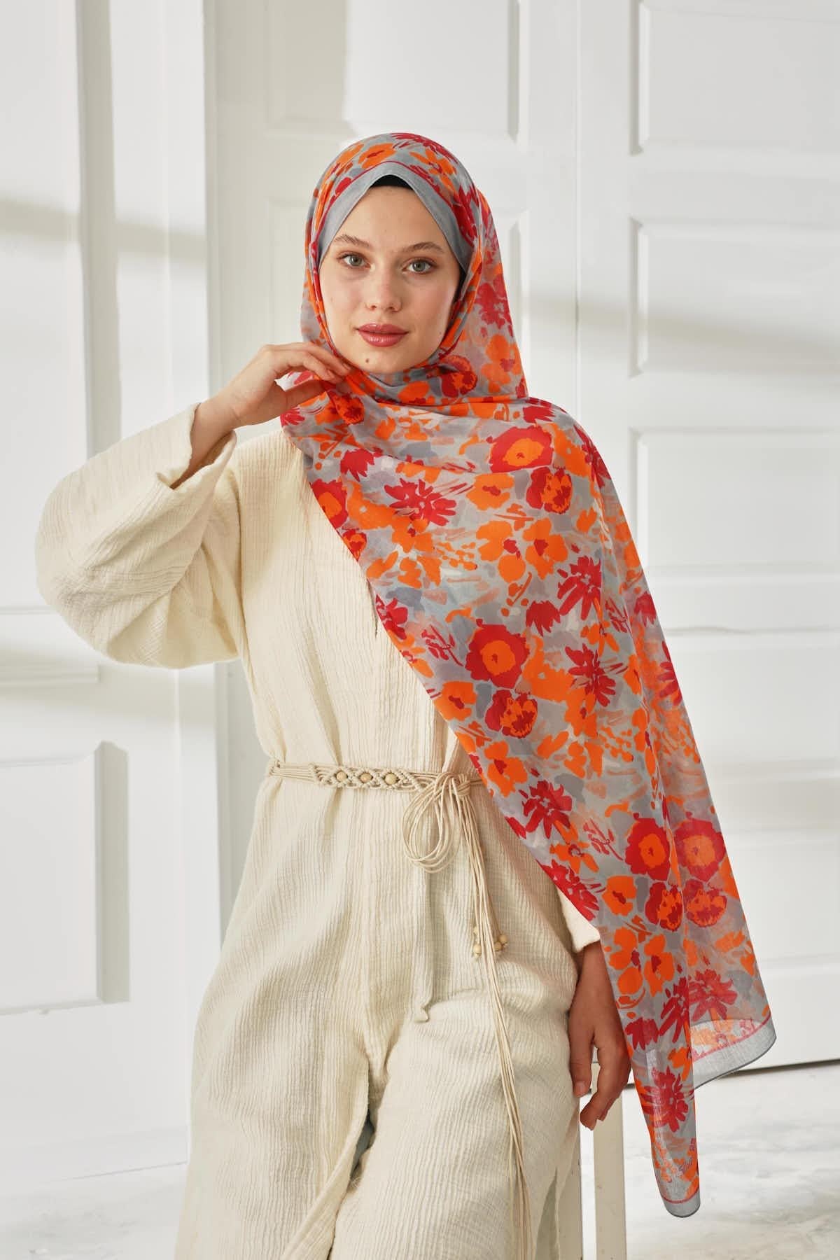 Silk Home Desenli Soft Şal 70024-01