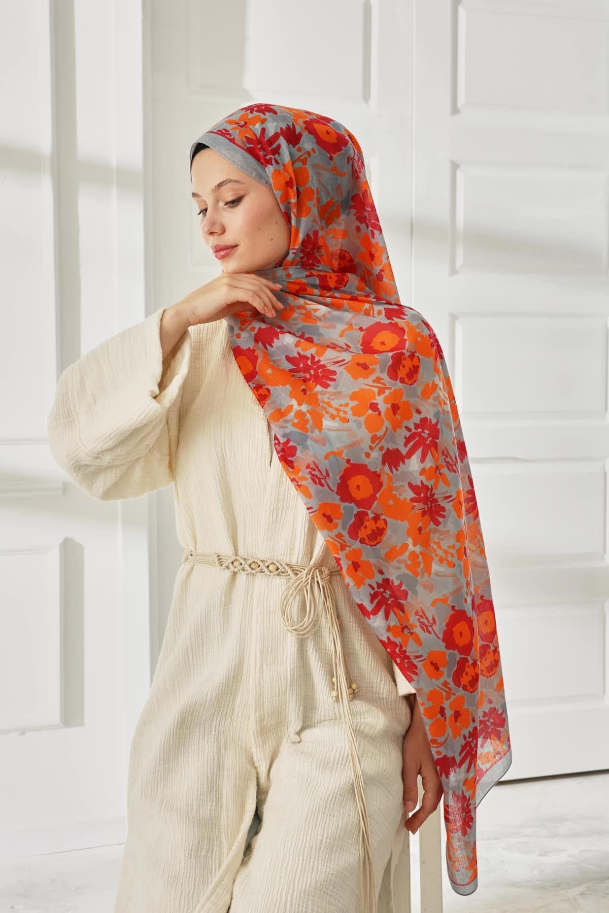 Silk Home Desenli Soft Şal 70024-01
