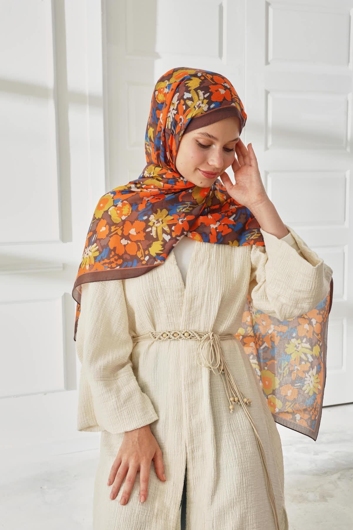 Silk Home Desenli Soft Şal 70024-02