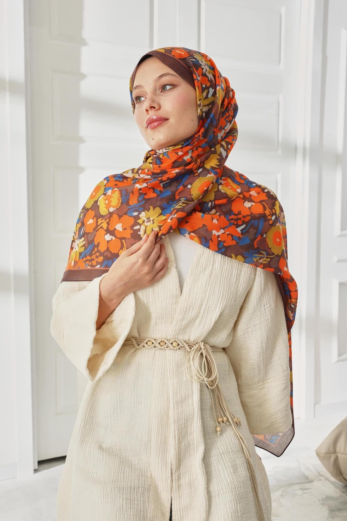 Silk Home Desenli Soft Şal 70024-02