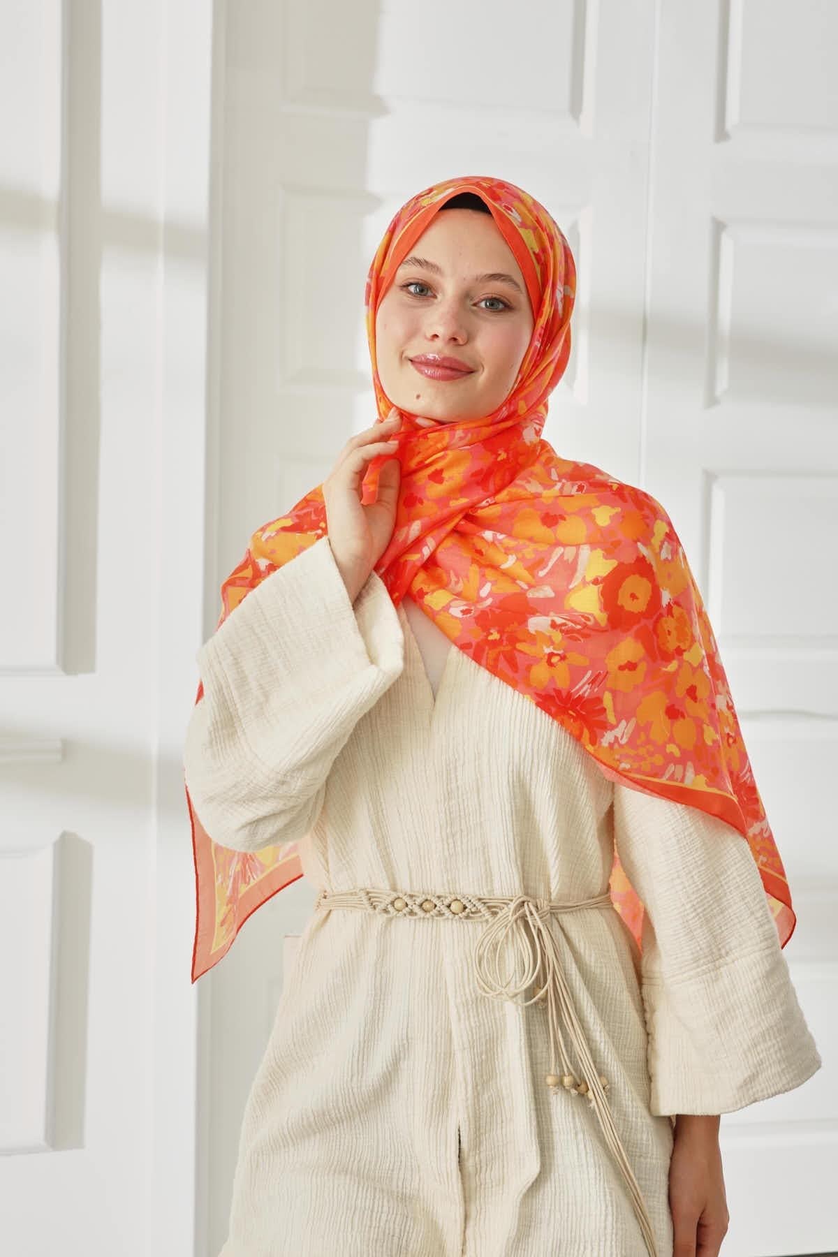 Silk Home Desenli Soft Şal 70024-03