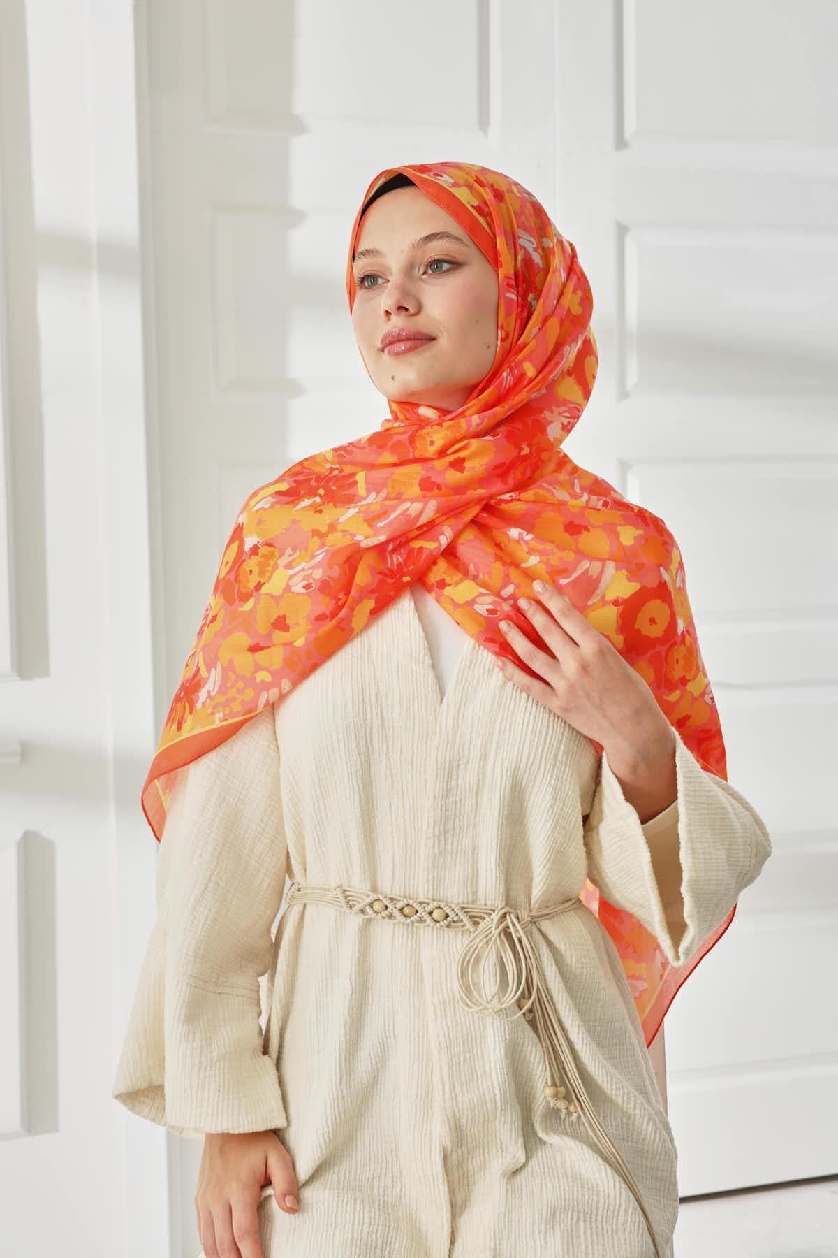 Silk Home Desenli Soft Şal 70024-03