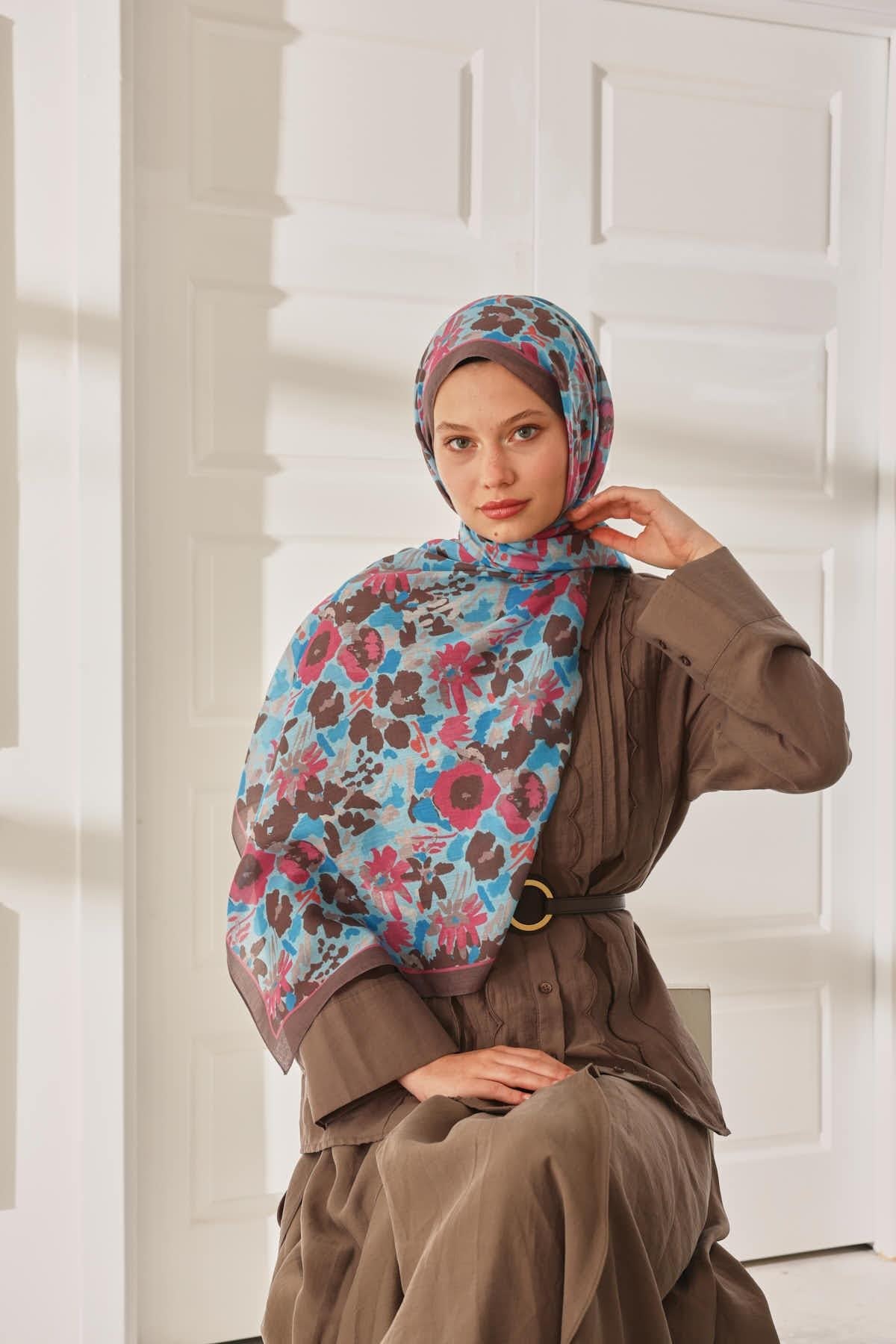 Silk Home Desenli Soft Şal 70024-05