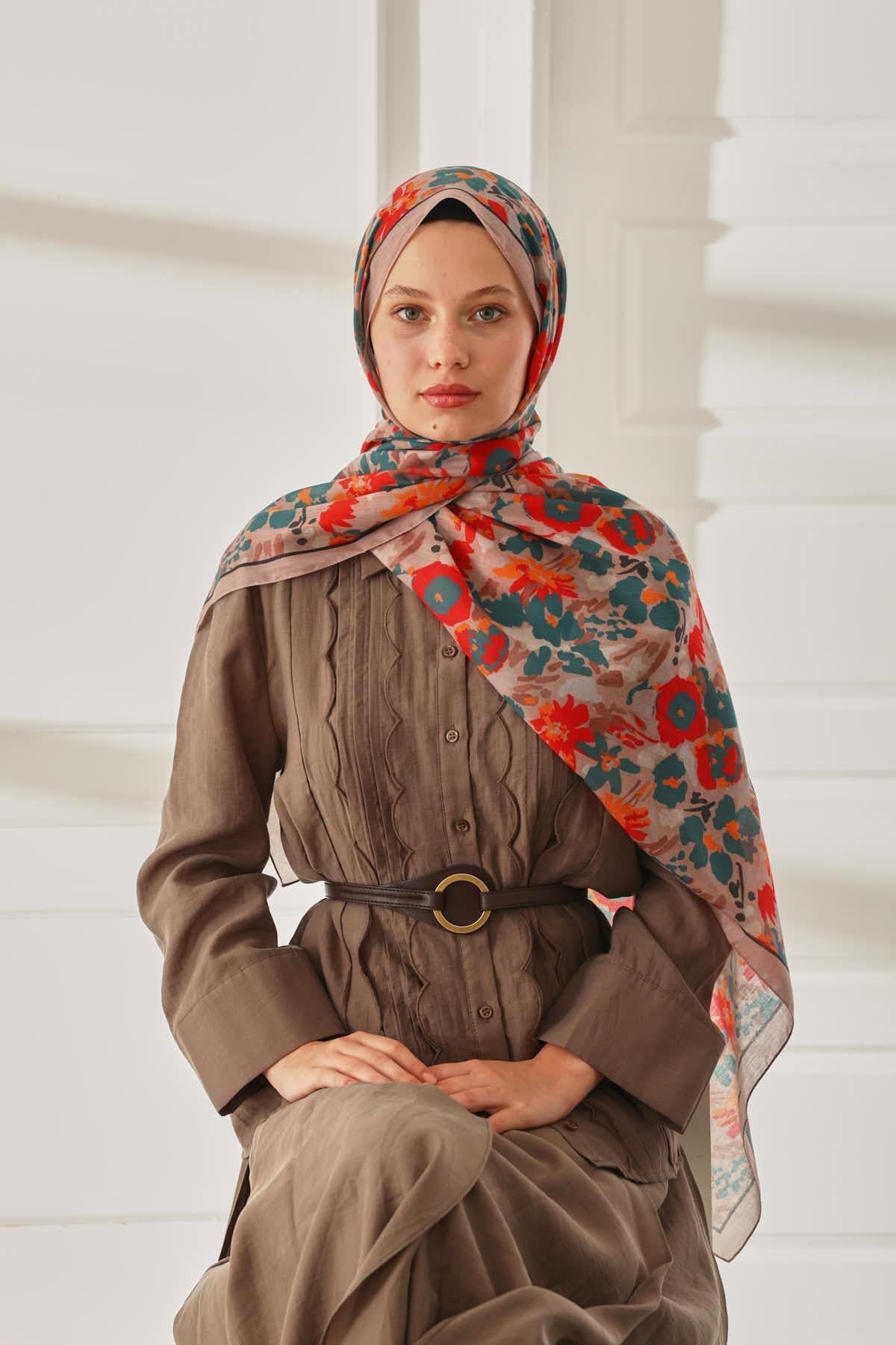 Silk Home Desenli Soft Şal 70024-06