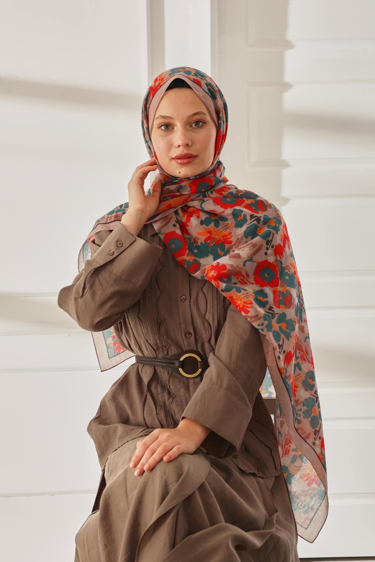 Silk Home Desenli Soft Şal 70024-06