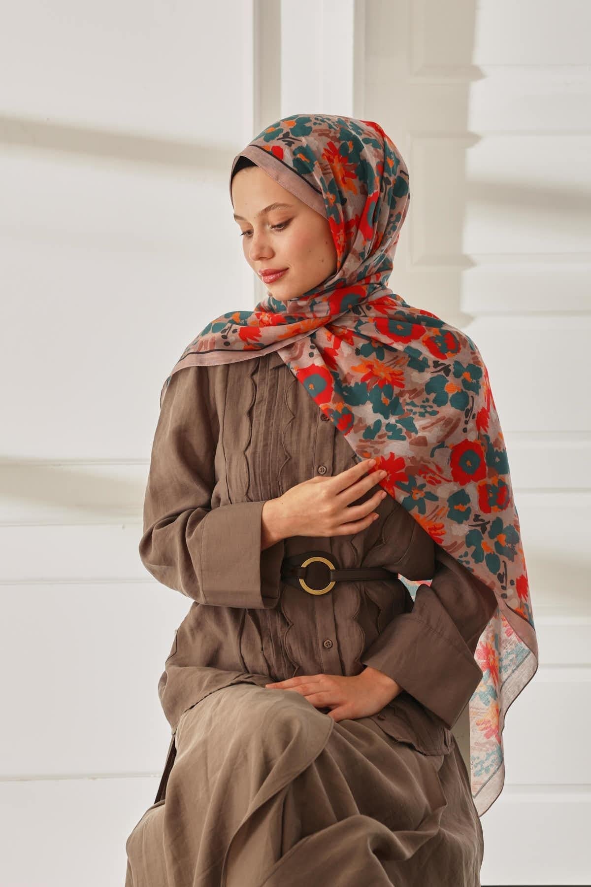 Silk Home Desenli Soft Şal 70024-06