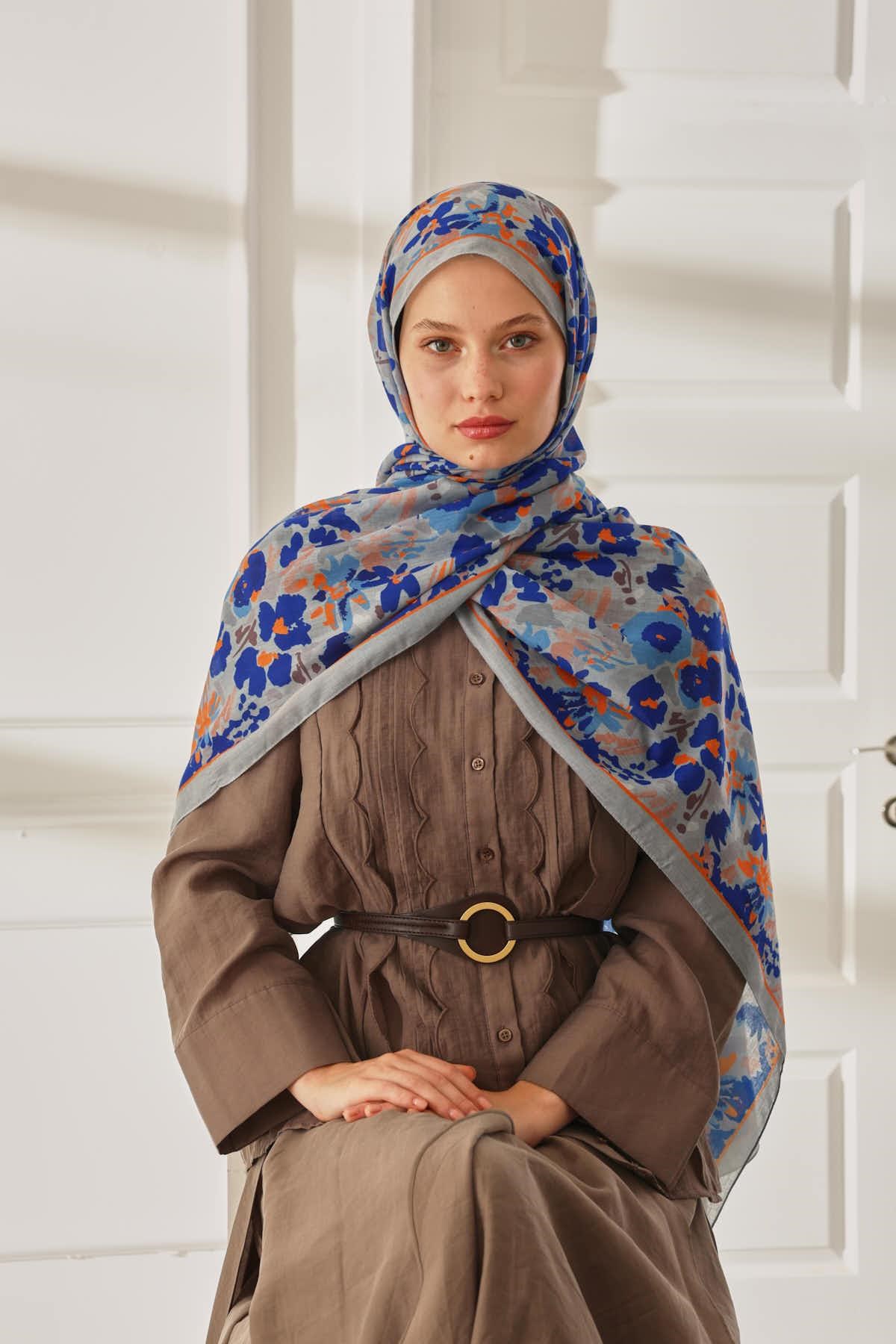 Silk Home Desenli Soft Şal 70024-07