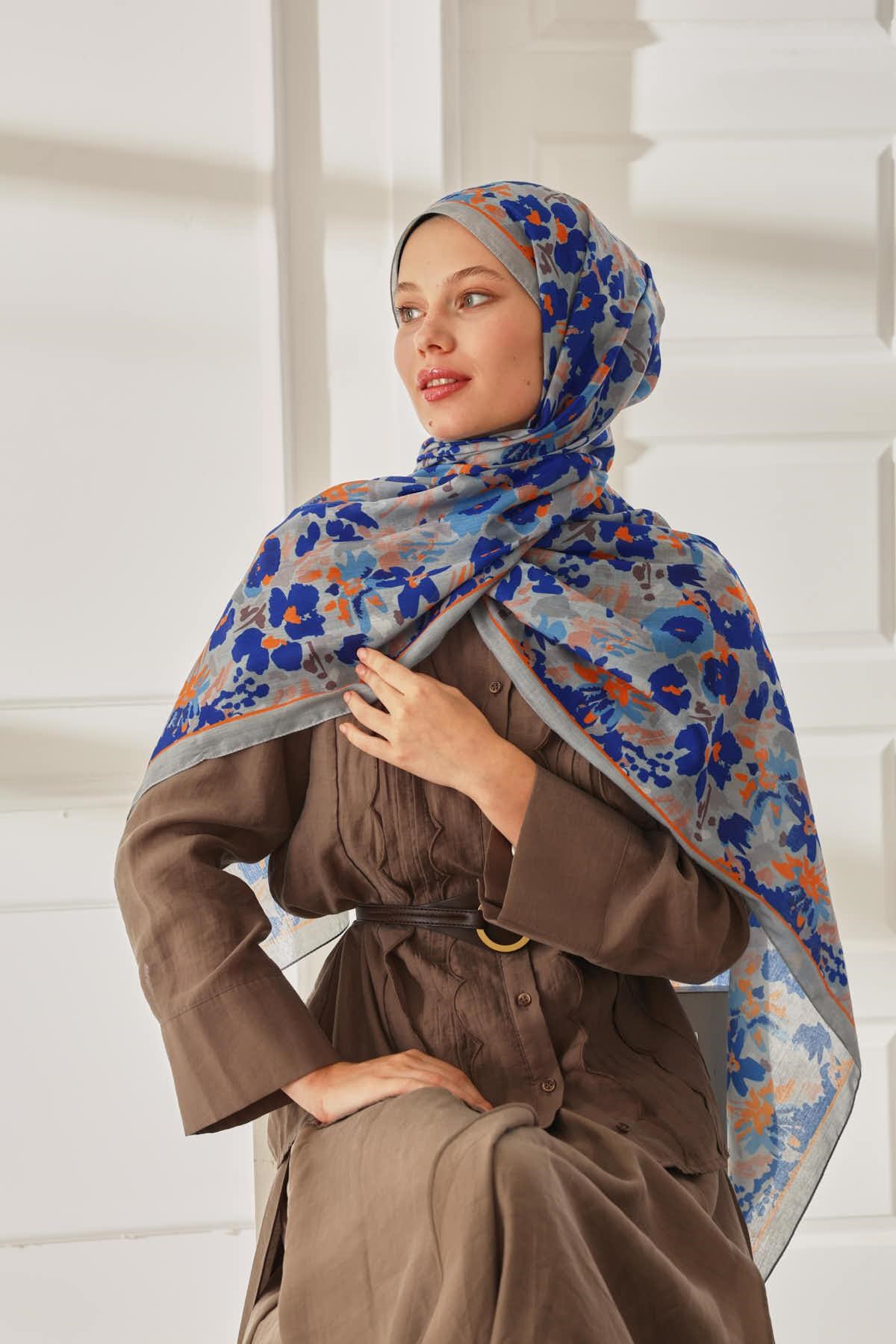 Silk Home Desenli Soft Şal 70024-07