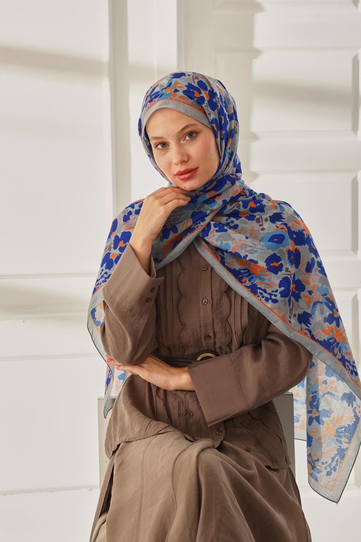 Silk Home Desenli Soft Şal 70024-07