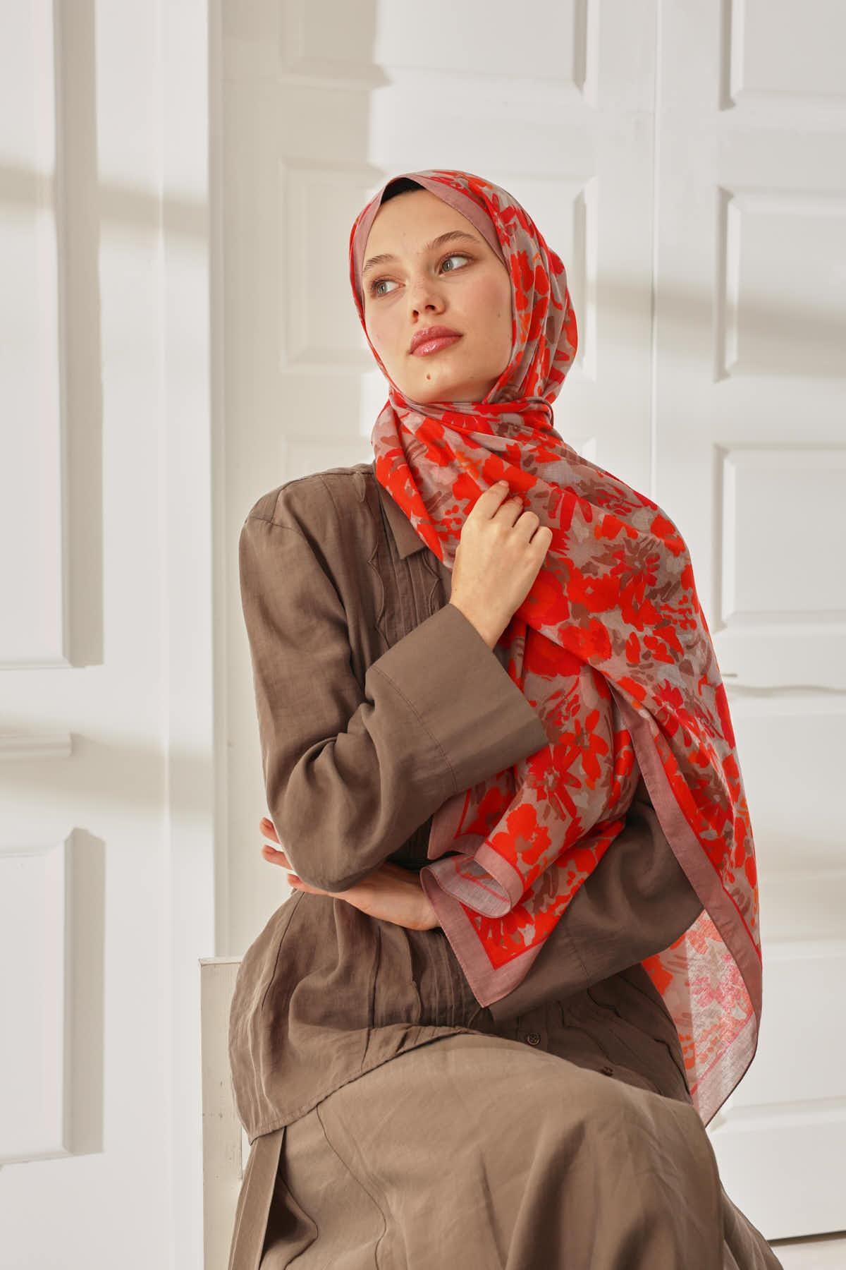 Silk Home Desenli Soft Şal 70024-08