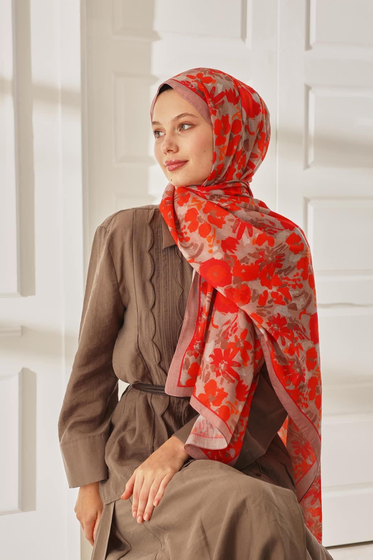 Silk Home Desenli Soft Şal 70024-08