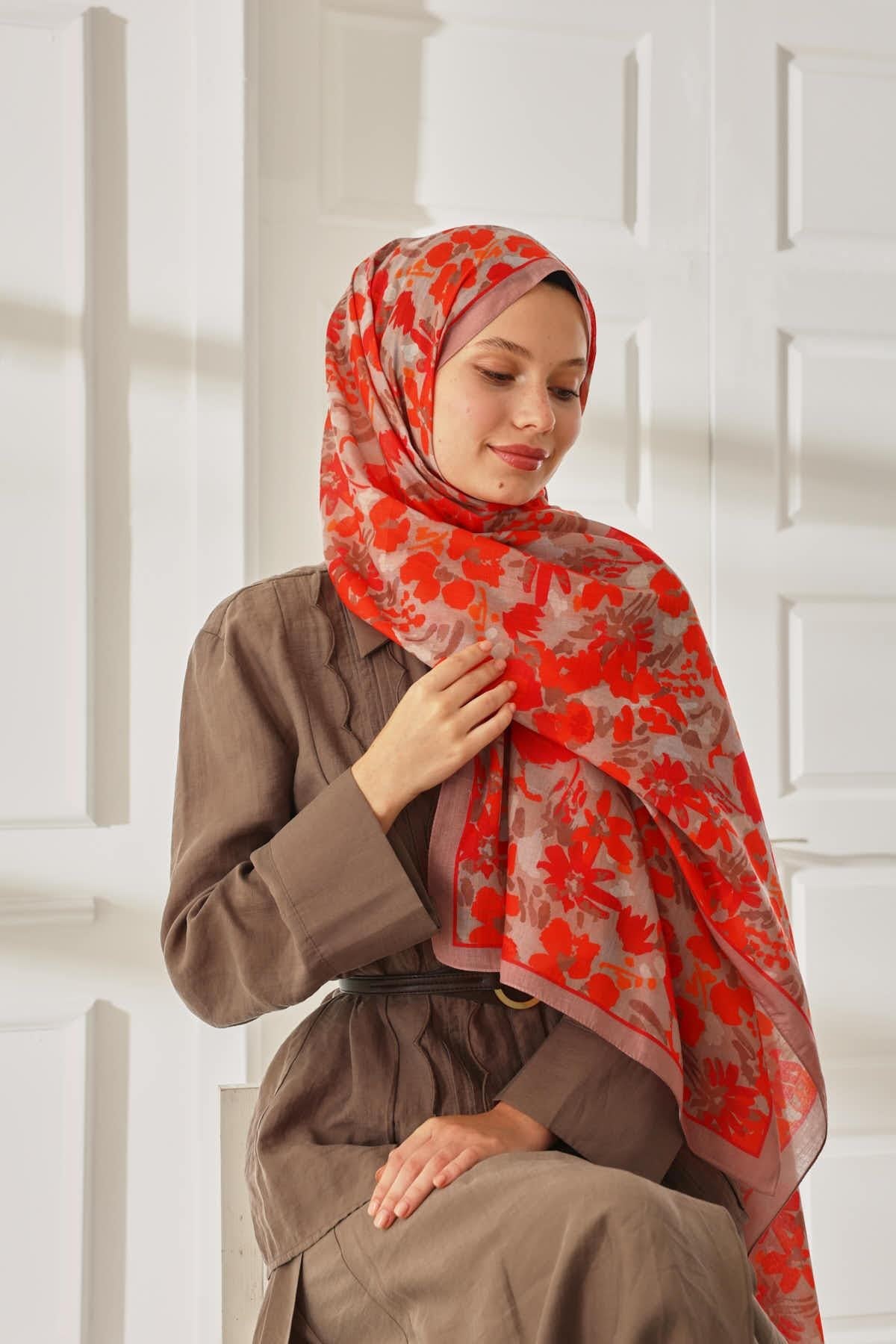 Silk Home Desenli Soft Şal 70024-08